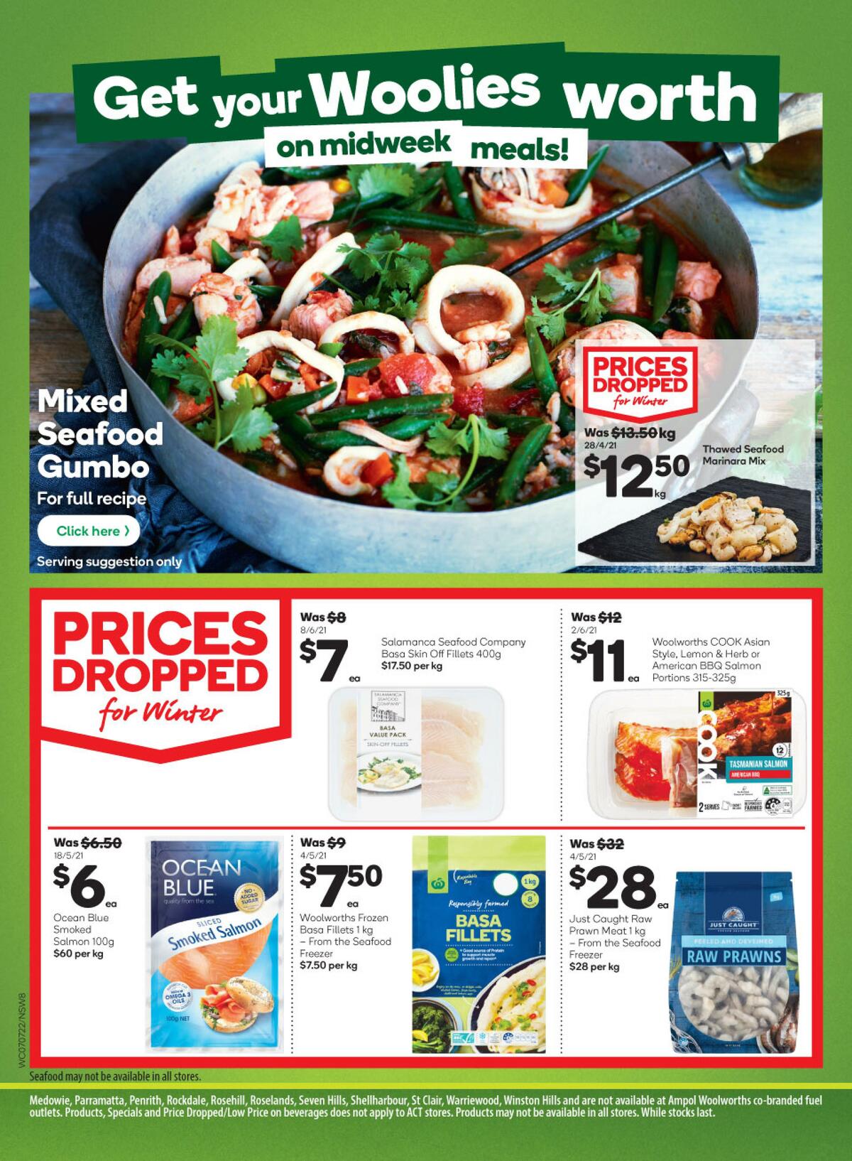 Woolworths Catalogues from 7 July