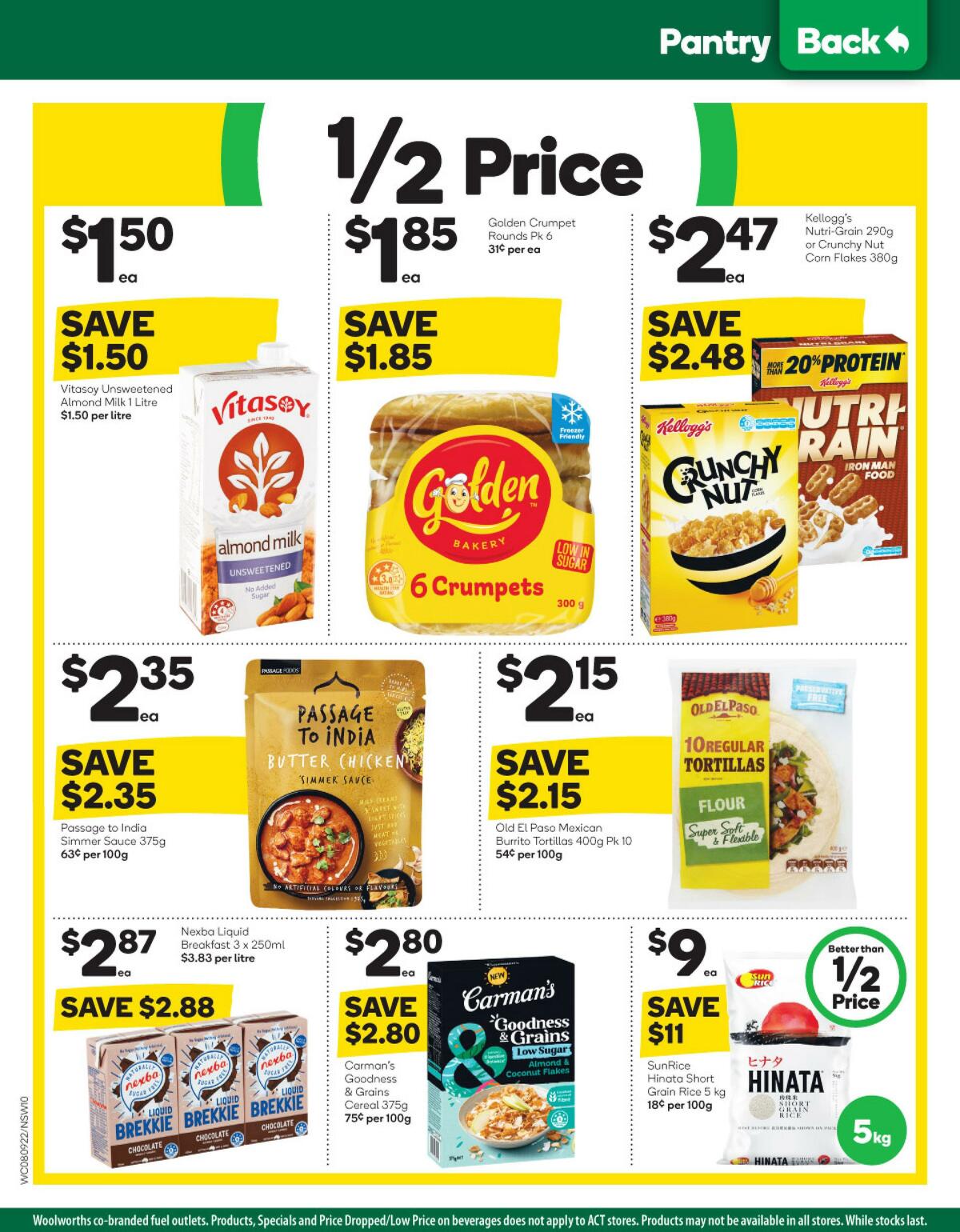 Woolworths Catalogues from 8 September