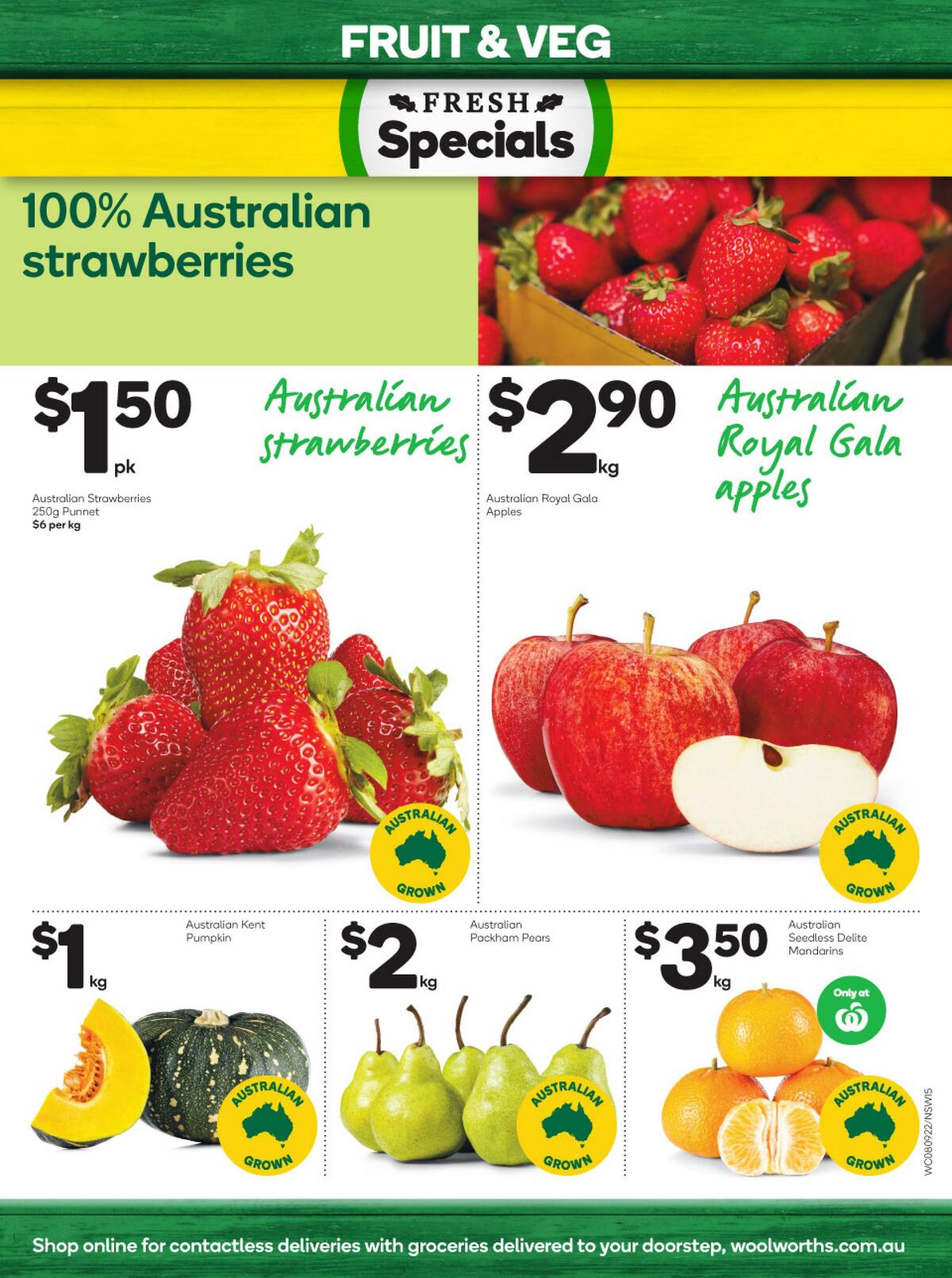 Woolworths Catalogues from 8 September