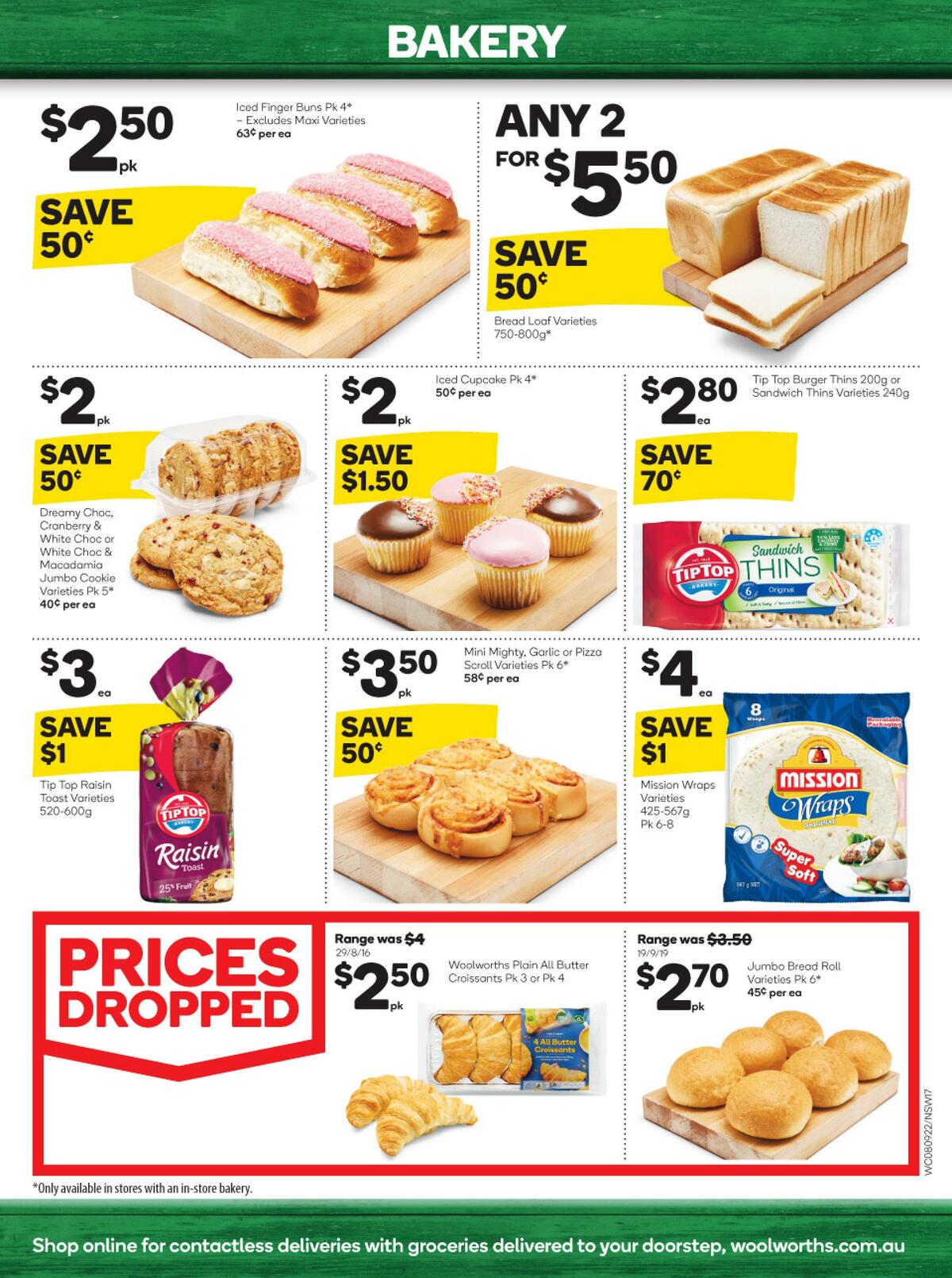 Woolworths Catalogues from 8 September