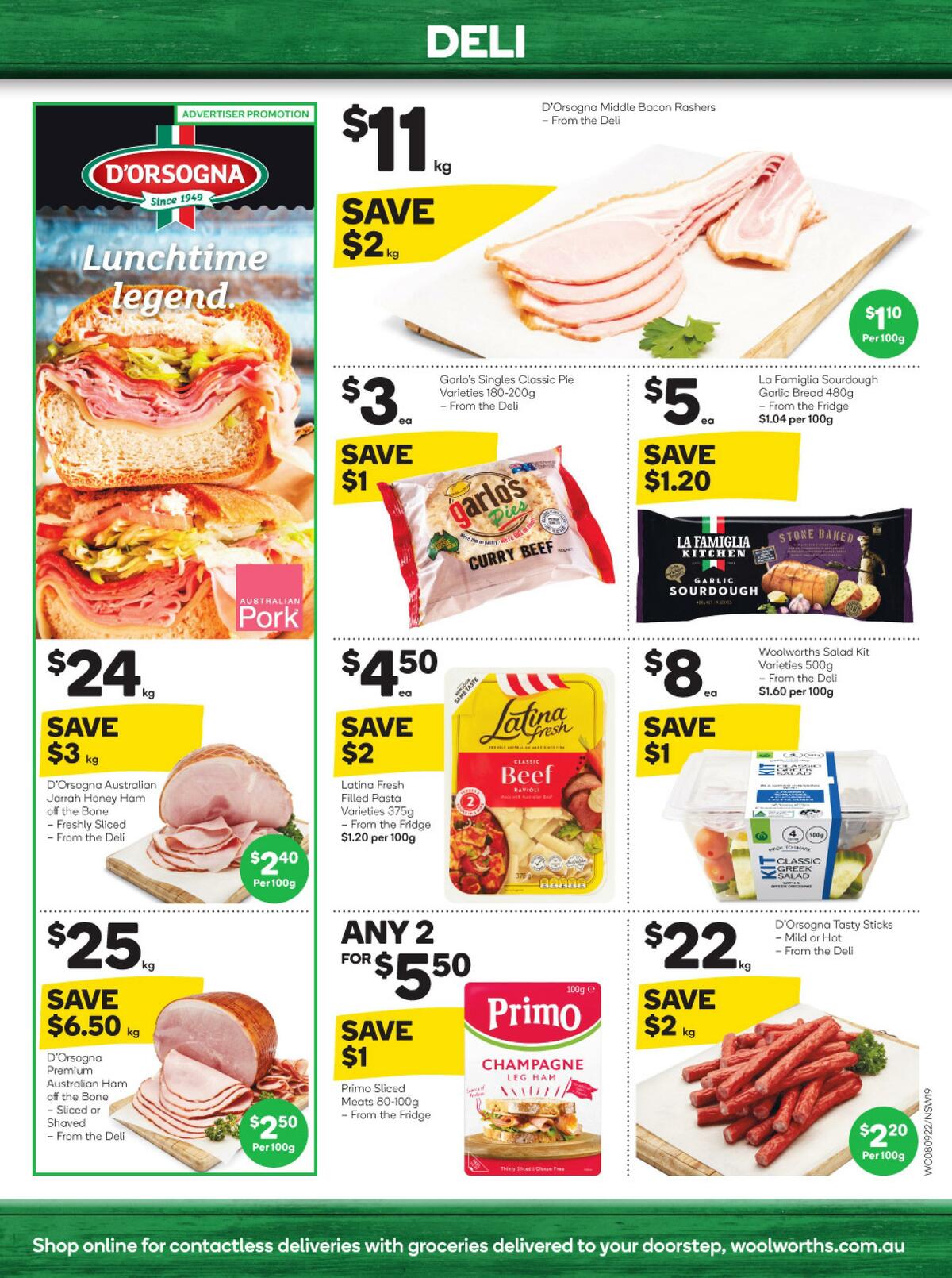 Woolworths Catalogues from 8 September