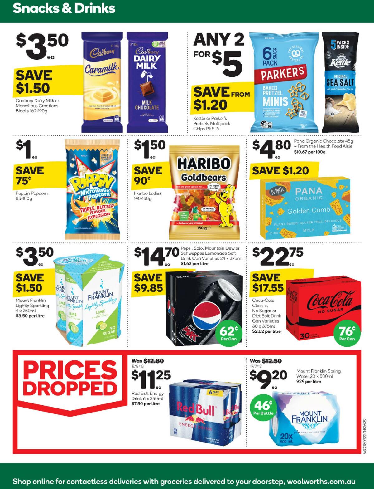 Woolworths Catalogues from 8 September