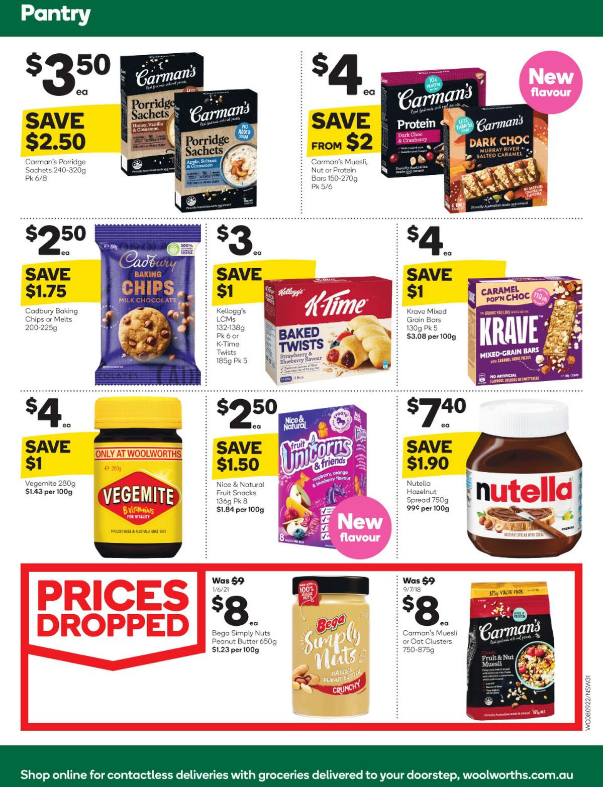 Woolworths Catalogues from 8 September