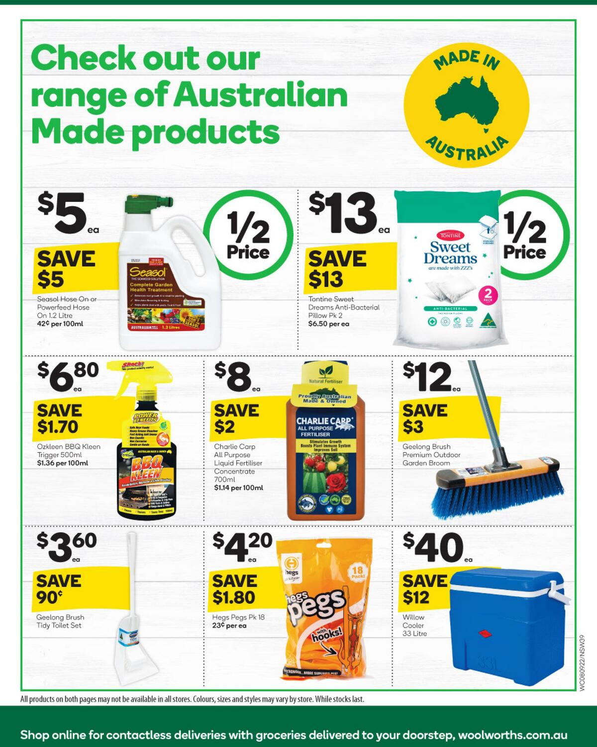 Woolworths Catalogues from 8 September