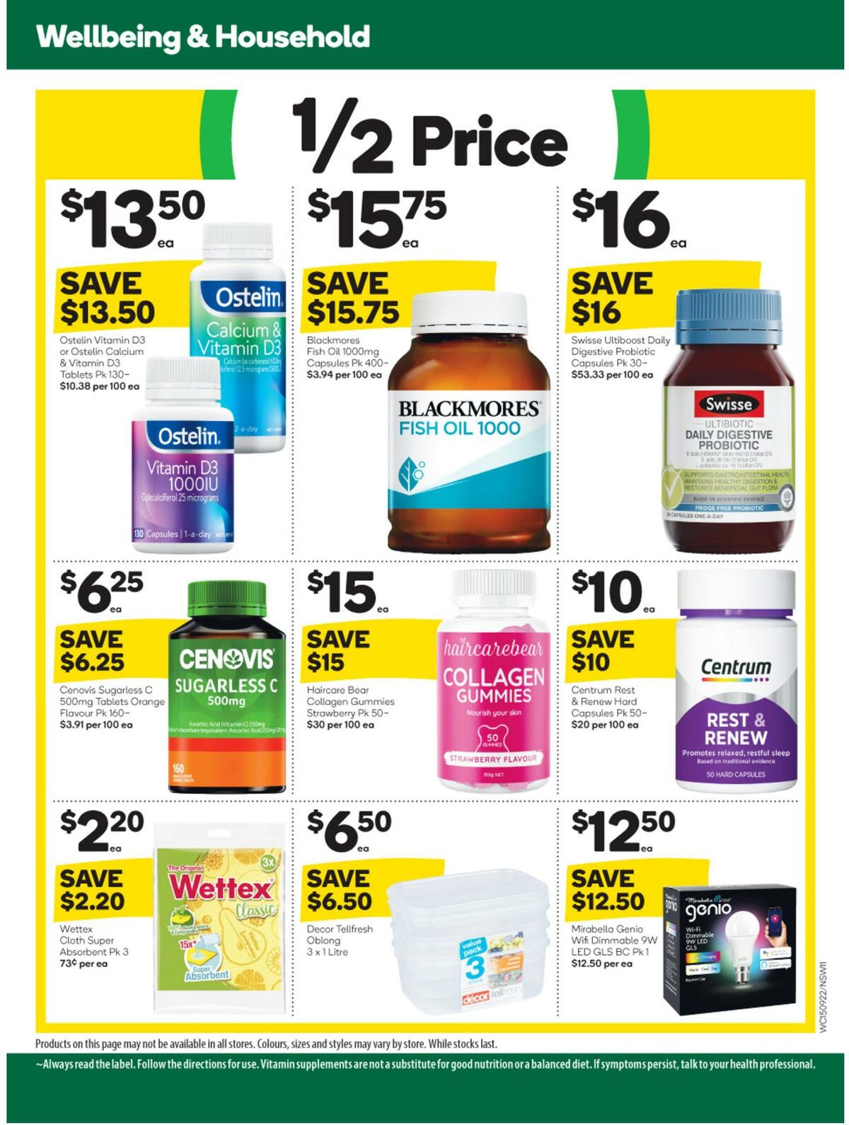 Woolworths Catalogues from 15 September