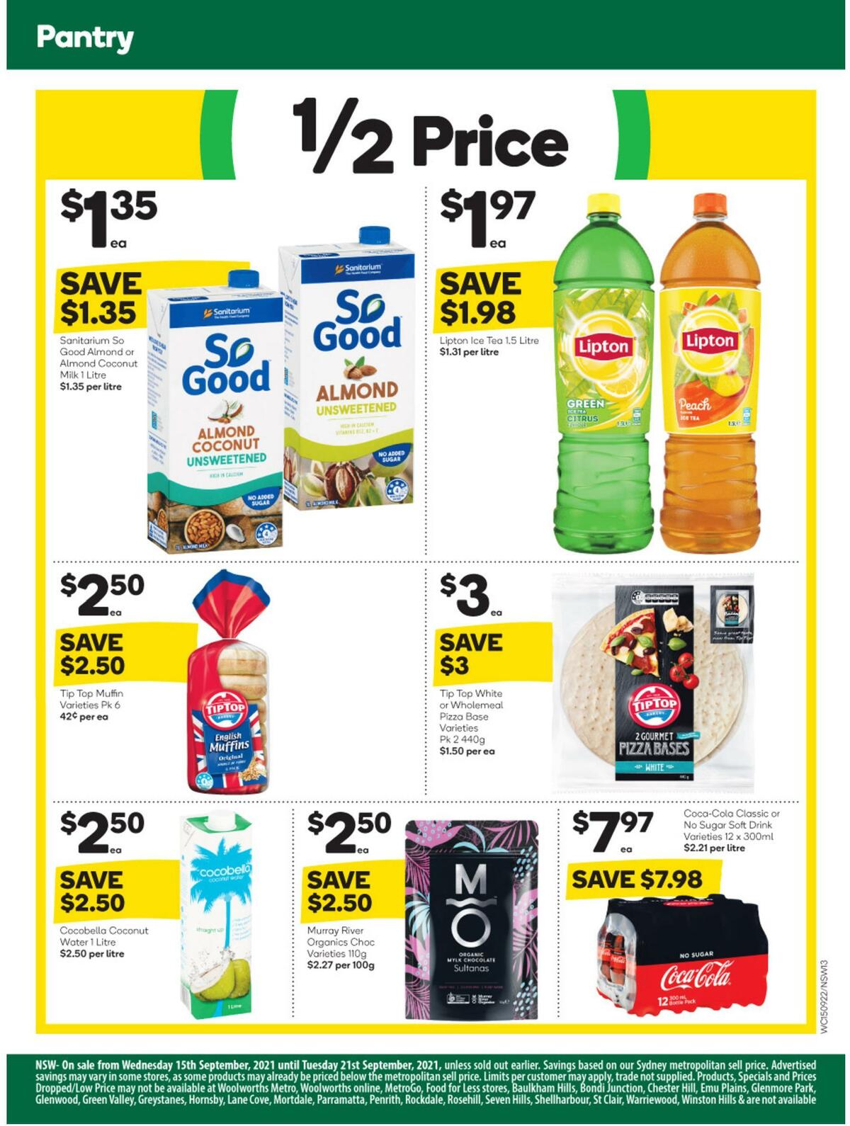 Woolworths Catalogues from 15 September