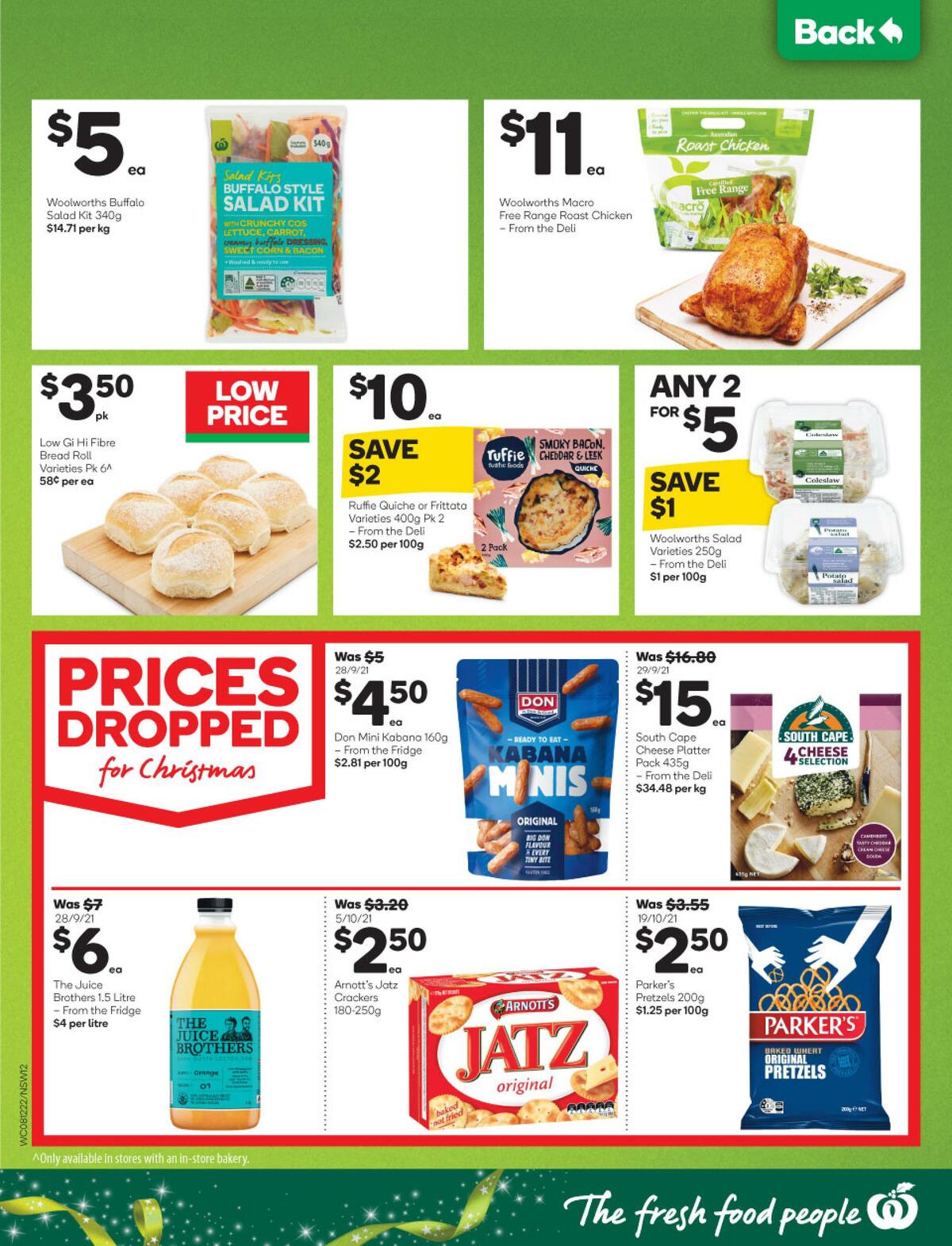 Woolworths Catalogues from 8 December