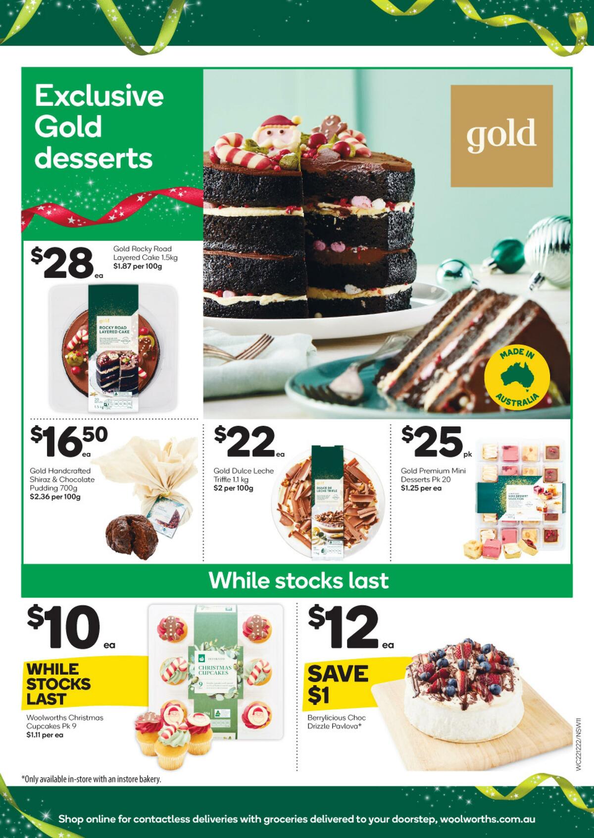 Woolworths Catalogues from 22 December