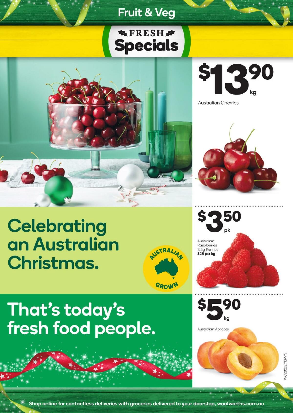 Woolworths Catalogues from 22 December