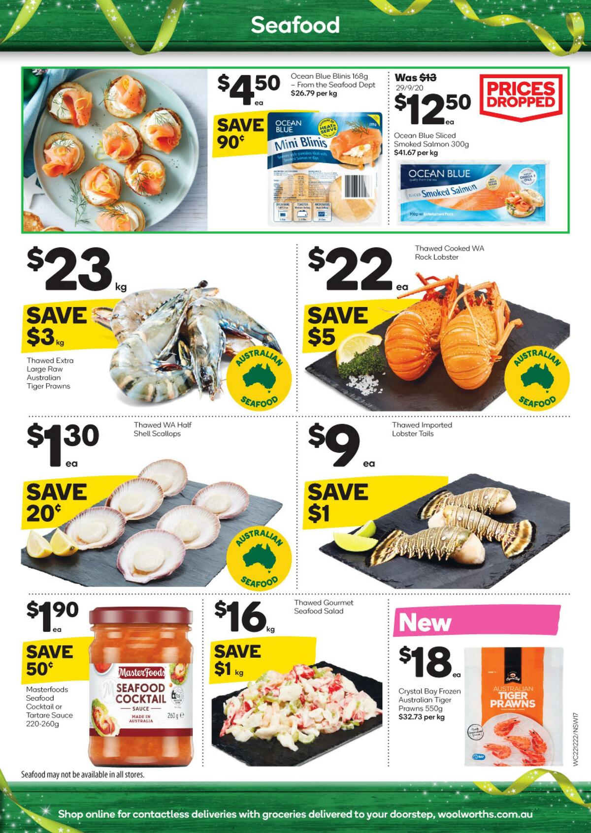 Woolworths Catalogues from 22 December