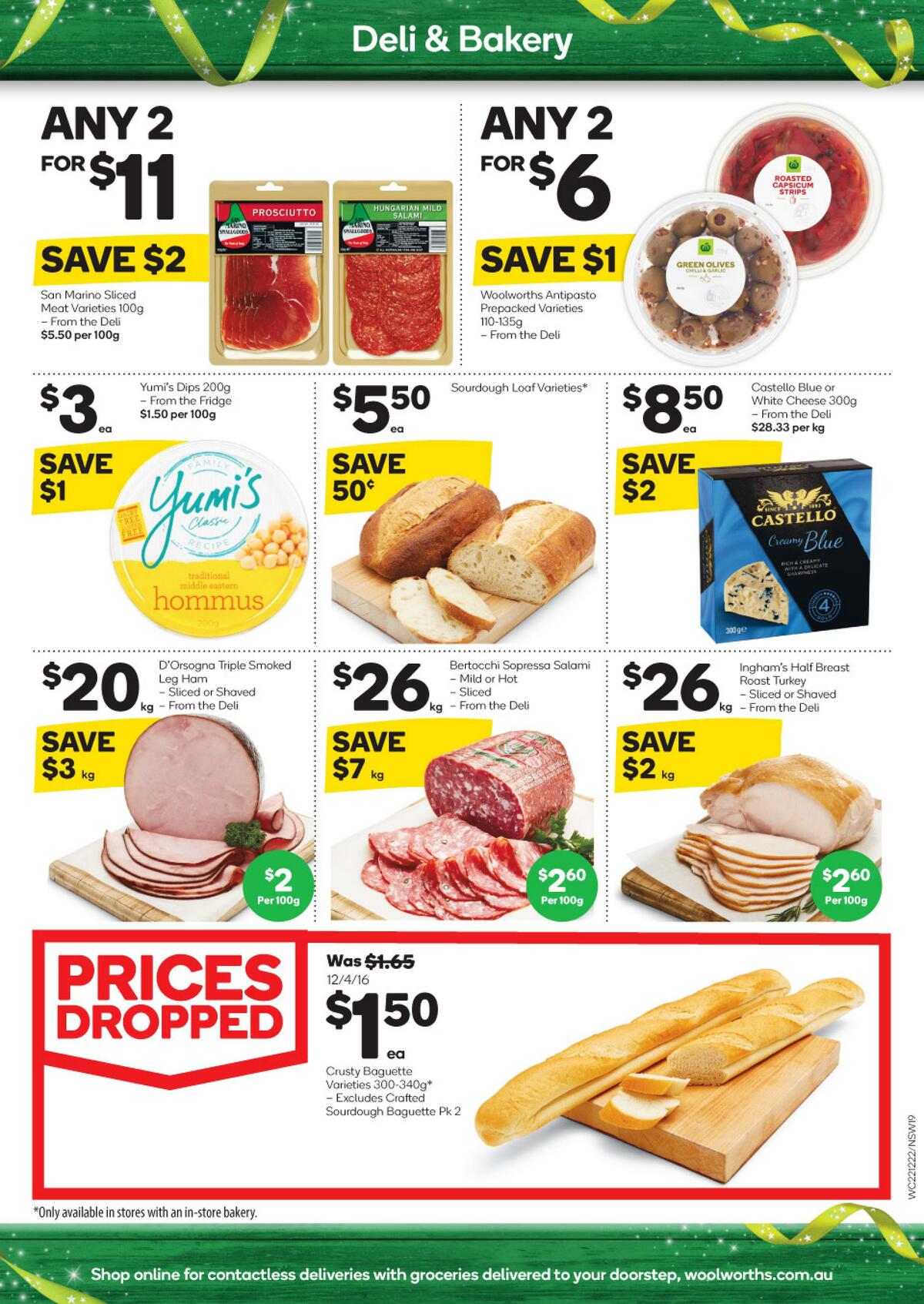 Woolworths Catalogues from 22 December