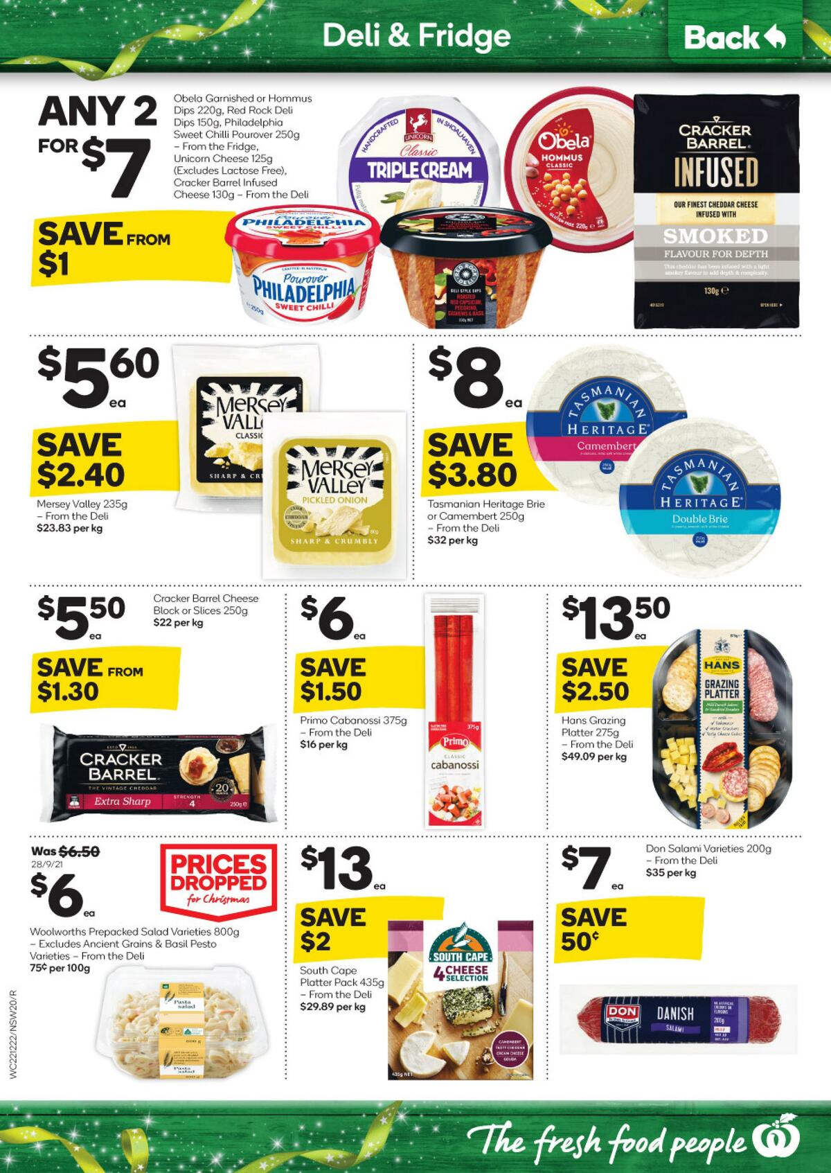 Woolworths Catalogues from 22 December