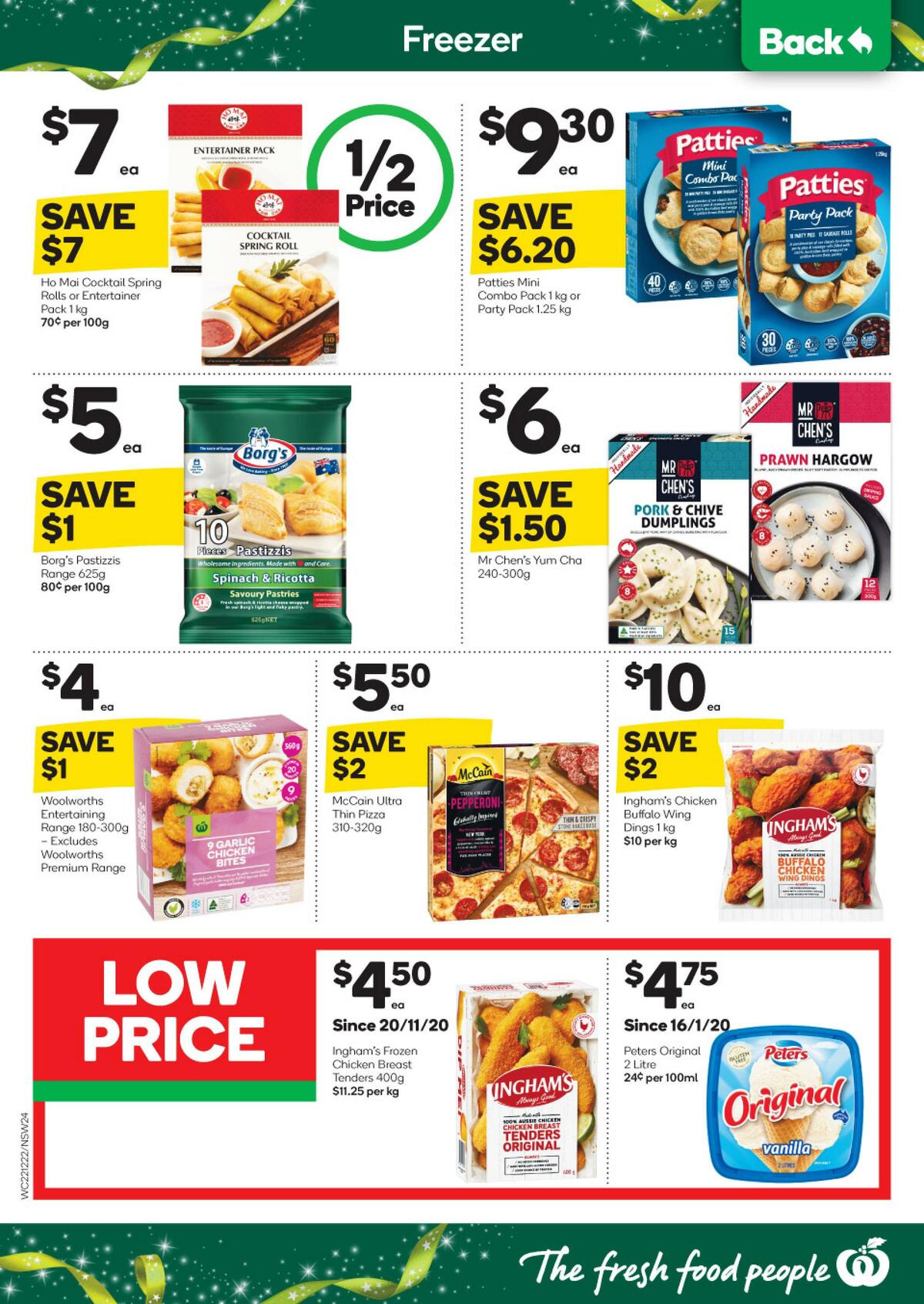 Woolworths Catalogues from 22 December