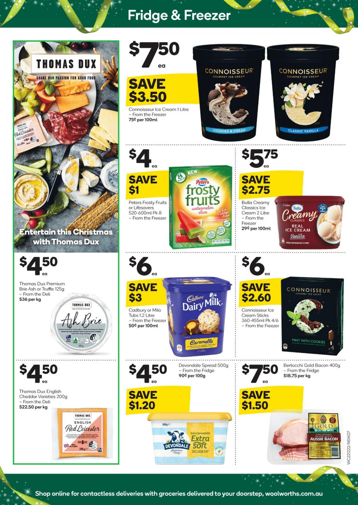 Woolworths Catalogues from 22 December