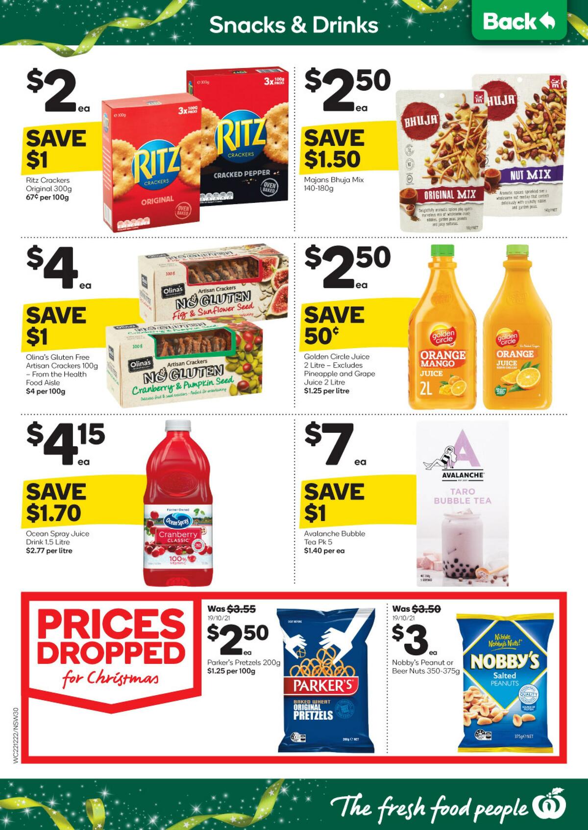 Woolworths Catalogues from 22 December