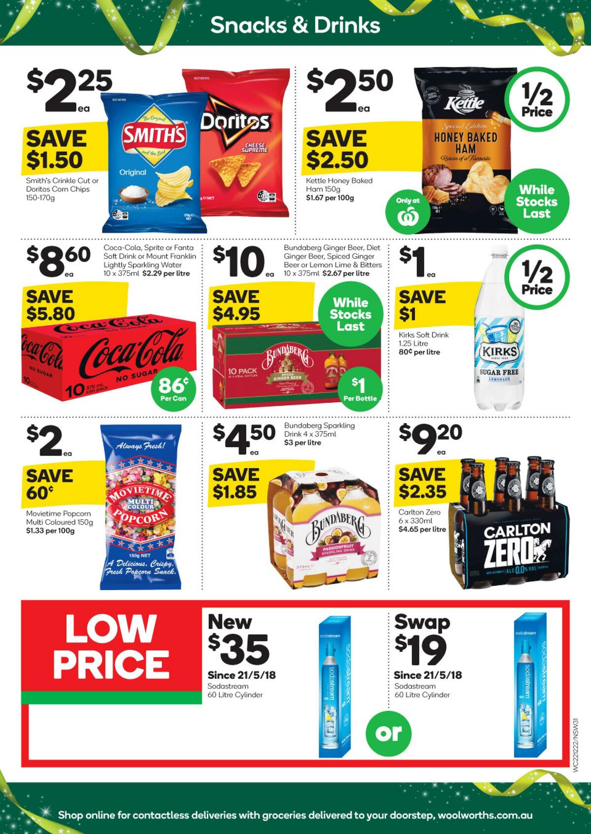 Woolworths Catalogues from 22 December