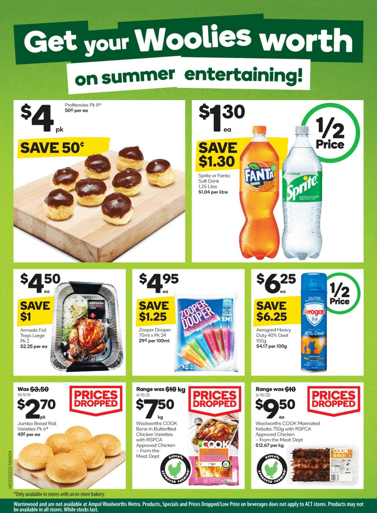 Woolworths Catalogues from 22 December