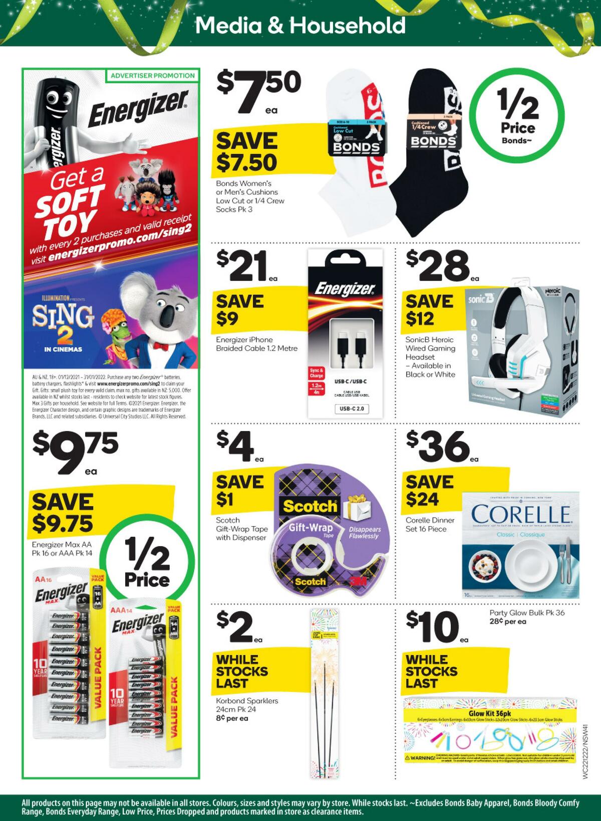 Woolworths Catalogues from 22 December