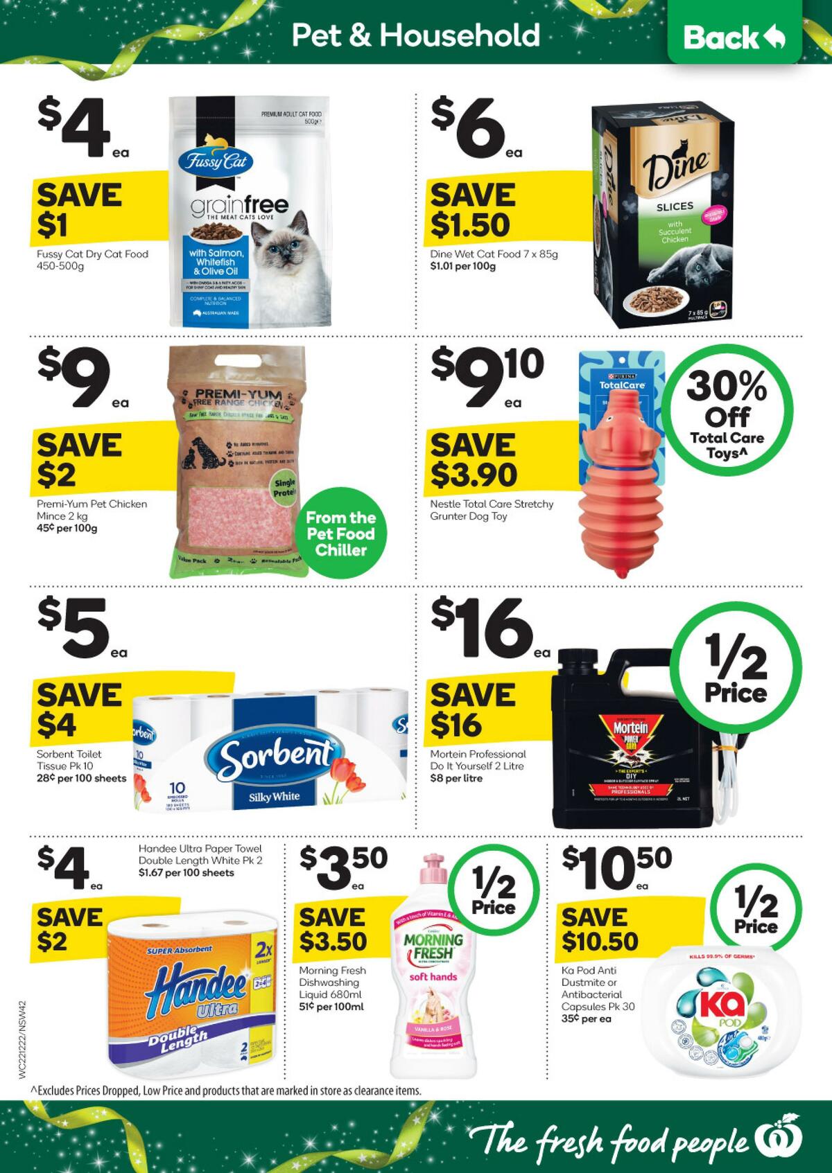 Woolworths Catalogues from 22 December