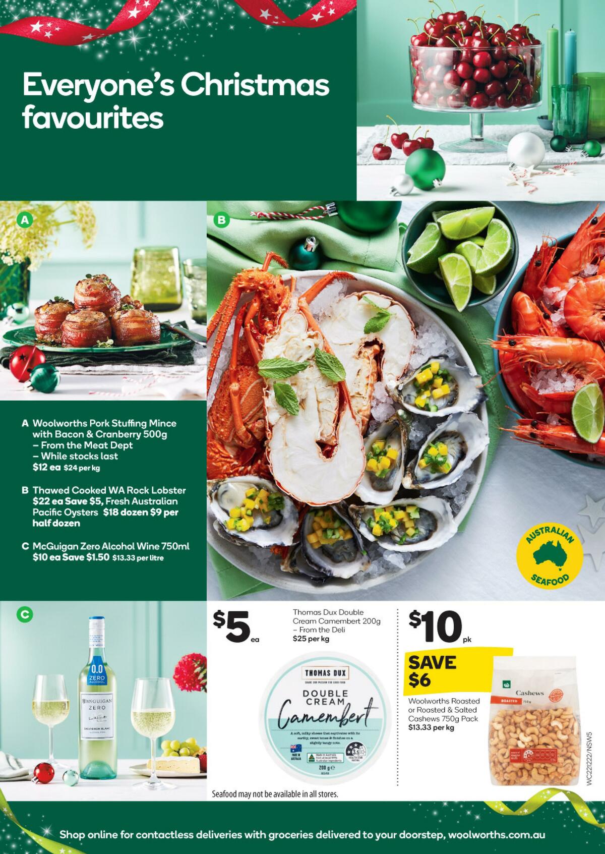 Woolworths Catalogues from 22 December