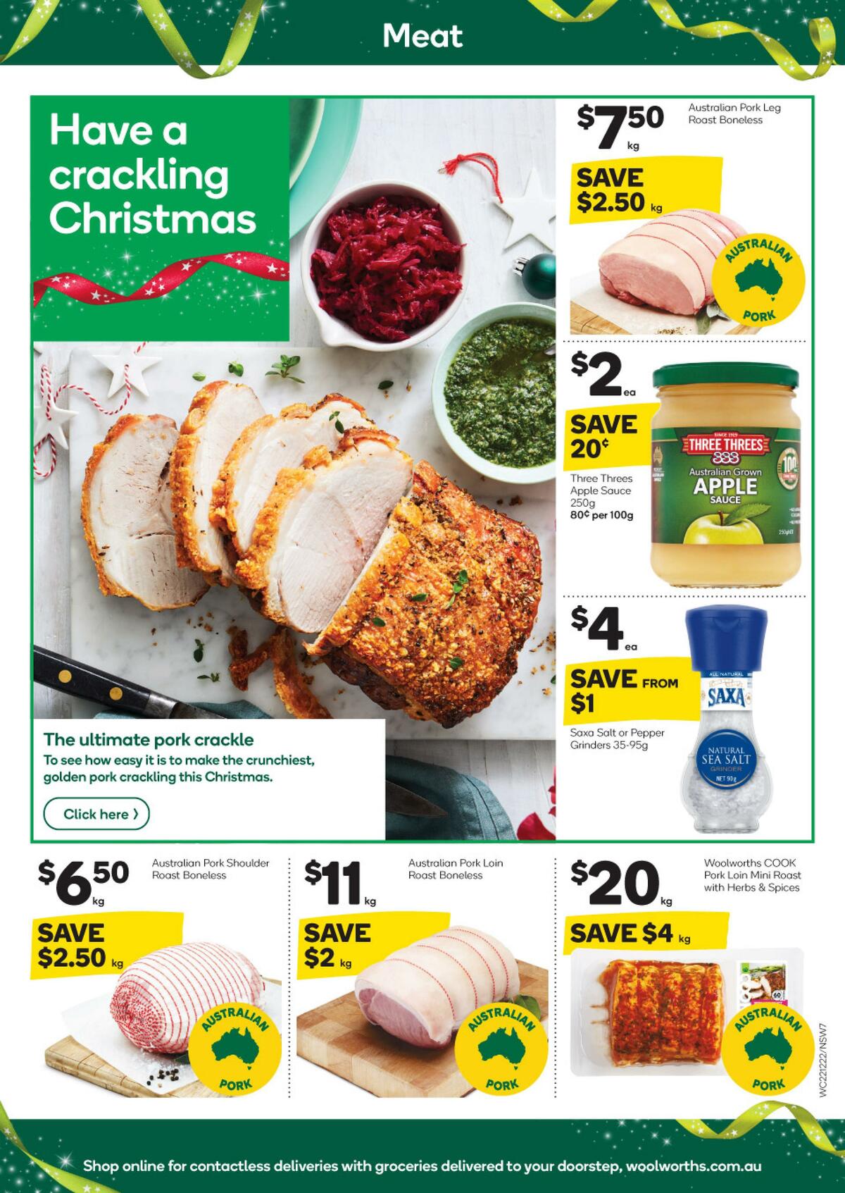 Woolworths Catalogues from 22 December