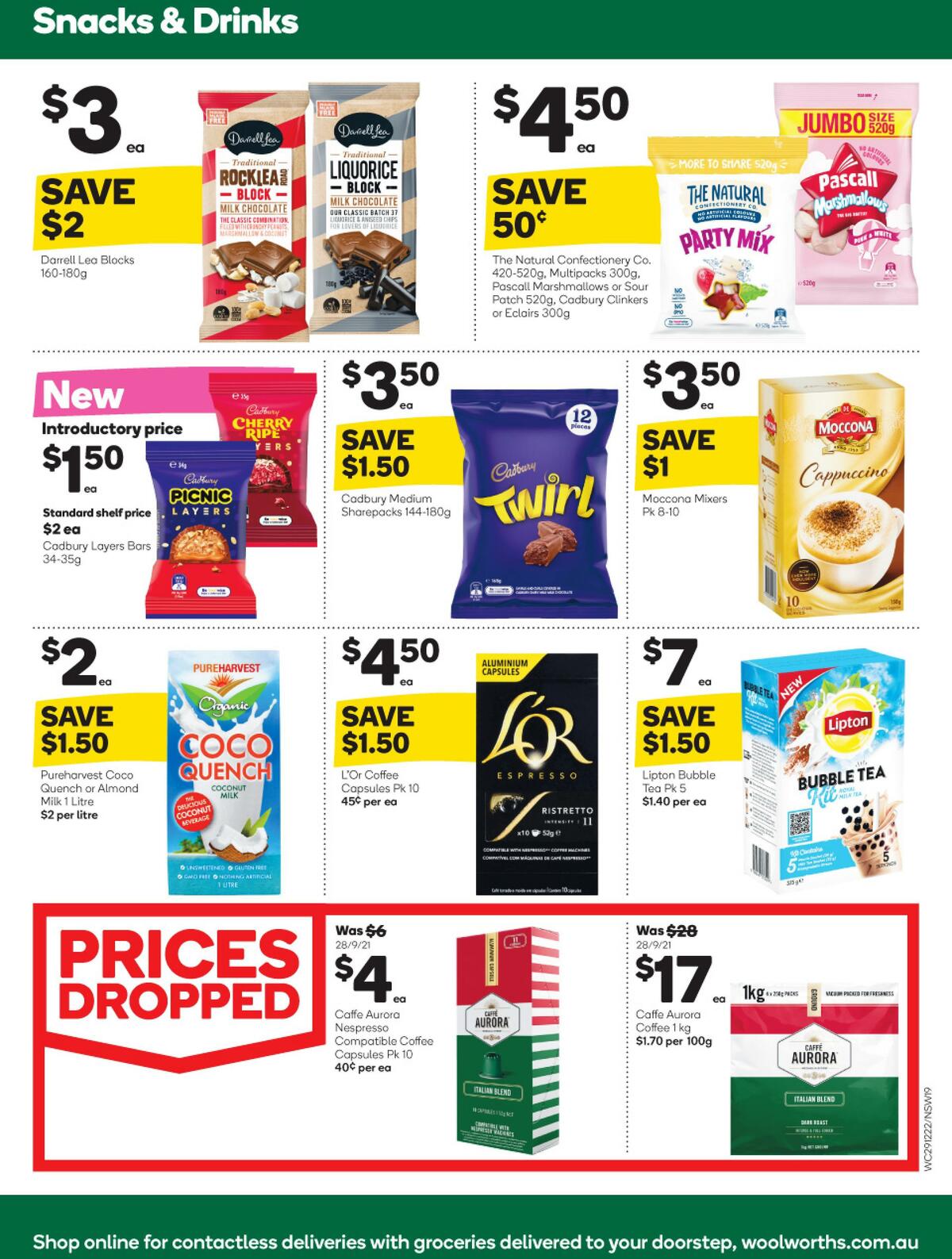 Woolworths Catalogues from 29 December