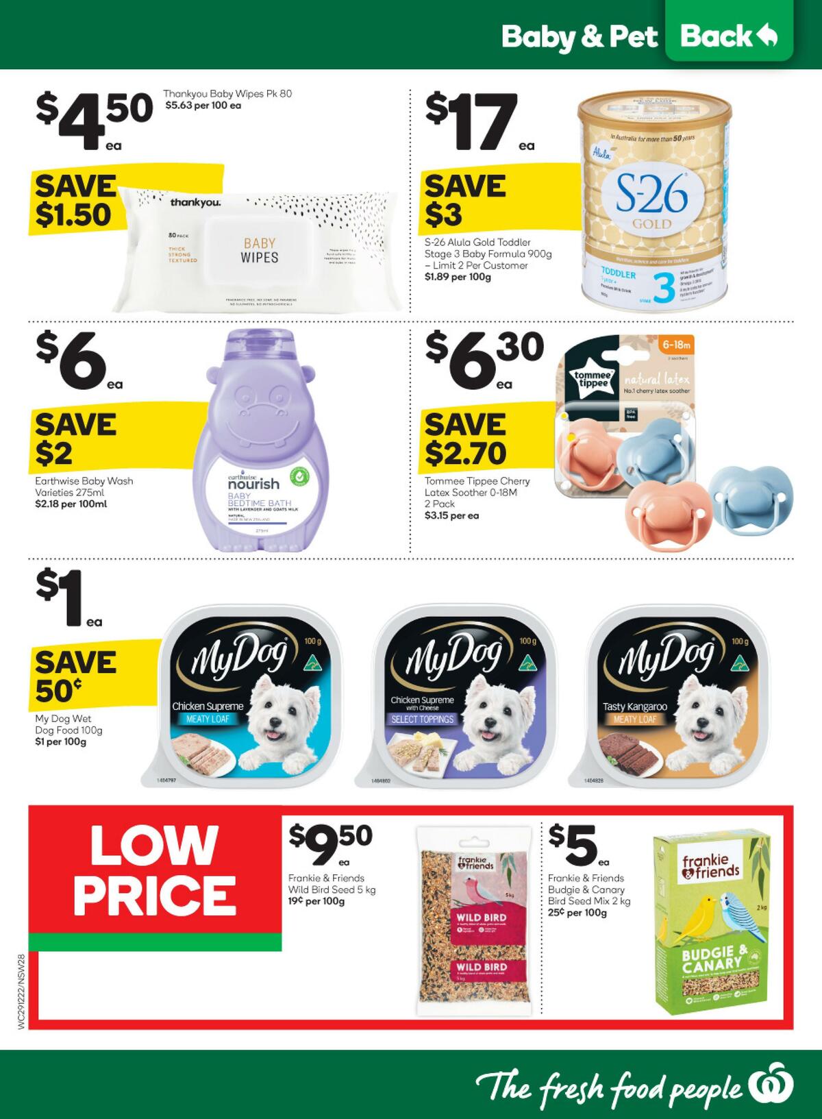 Woolworths Catalogues from 29 December