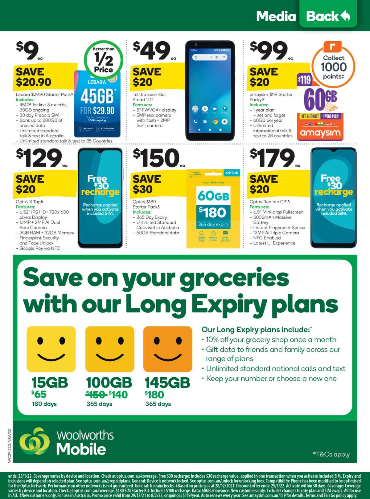 Woolworths Catalogues from 29 December