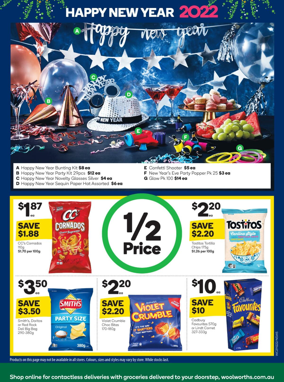 Woolworths Catalogues from 29 December