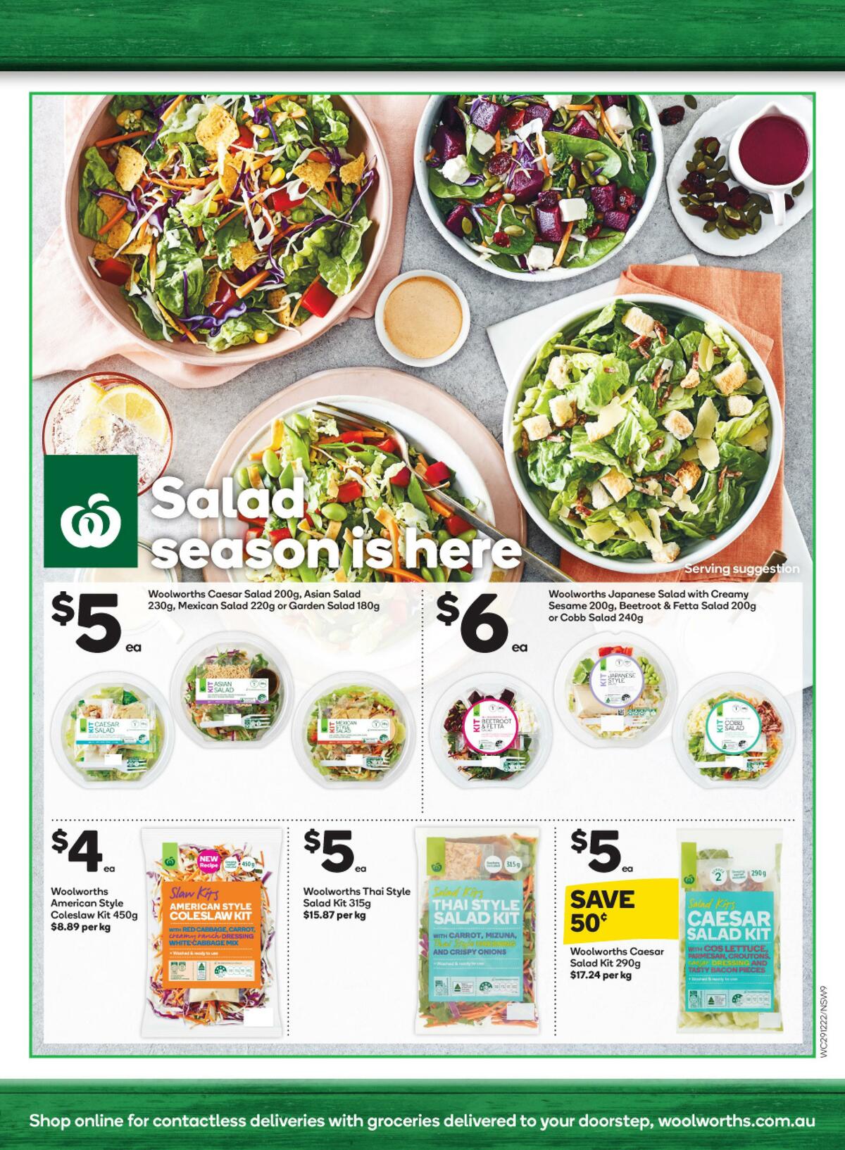 Woolworths Catalogues from 29 December