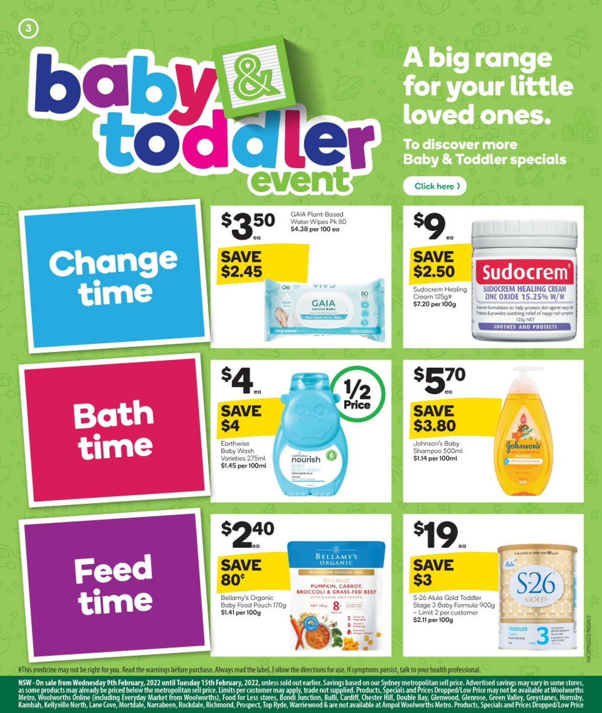 Woolworths Baby & Toddler Catalogues from 9 February