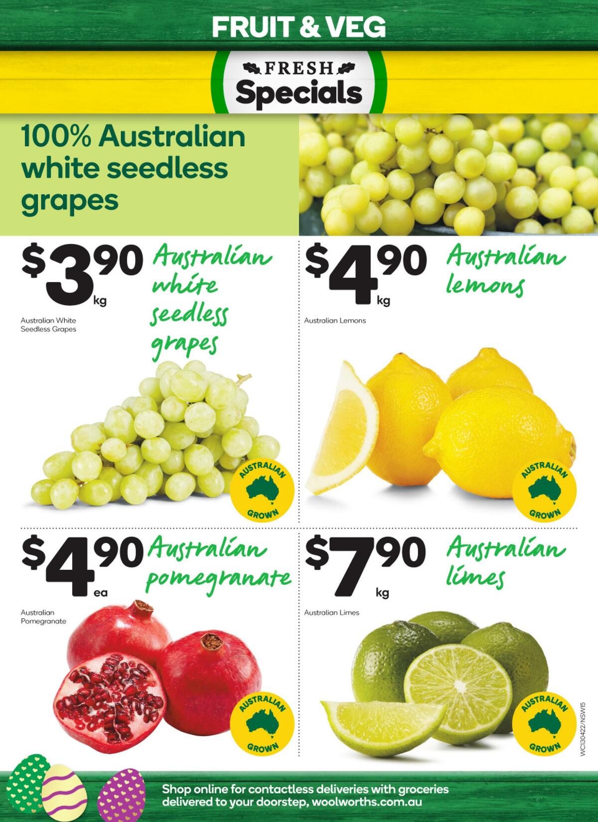 Woolworths Catalogues from 13 April