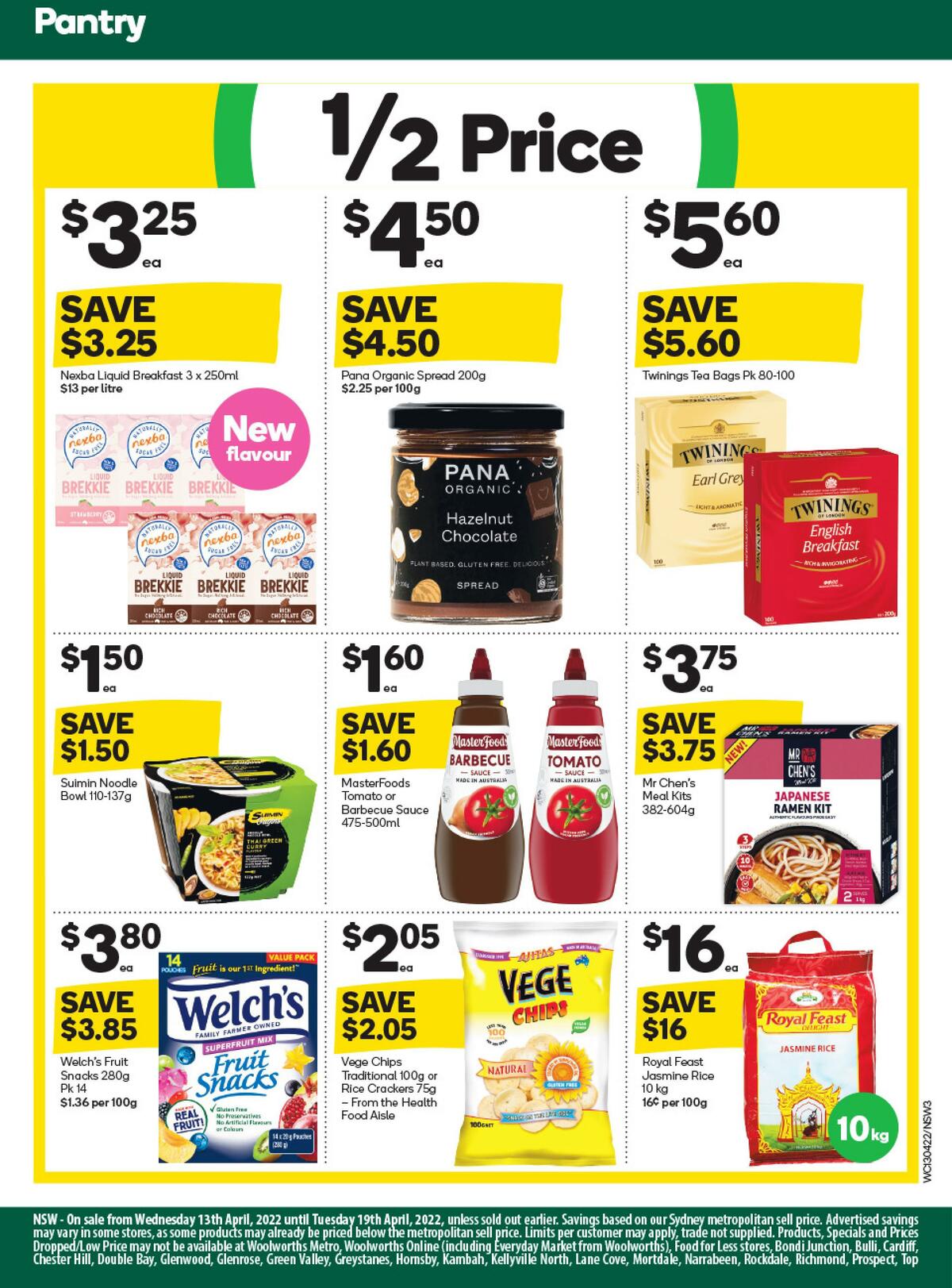 Woolworths Catalogues from 13 April