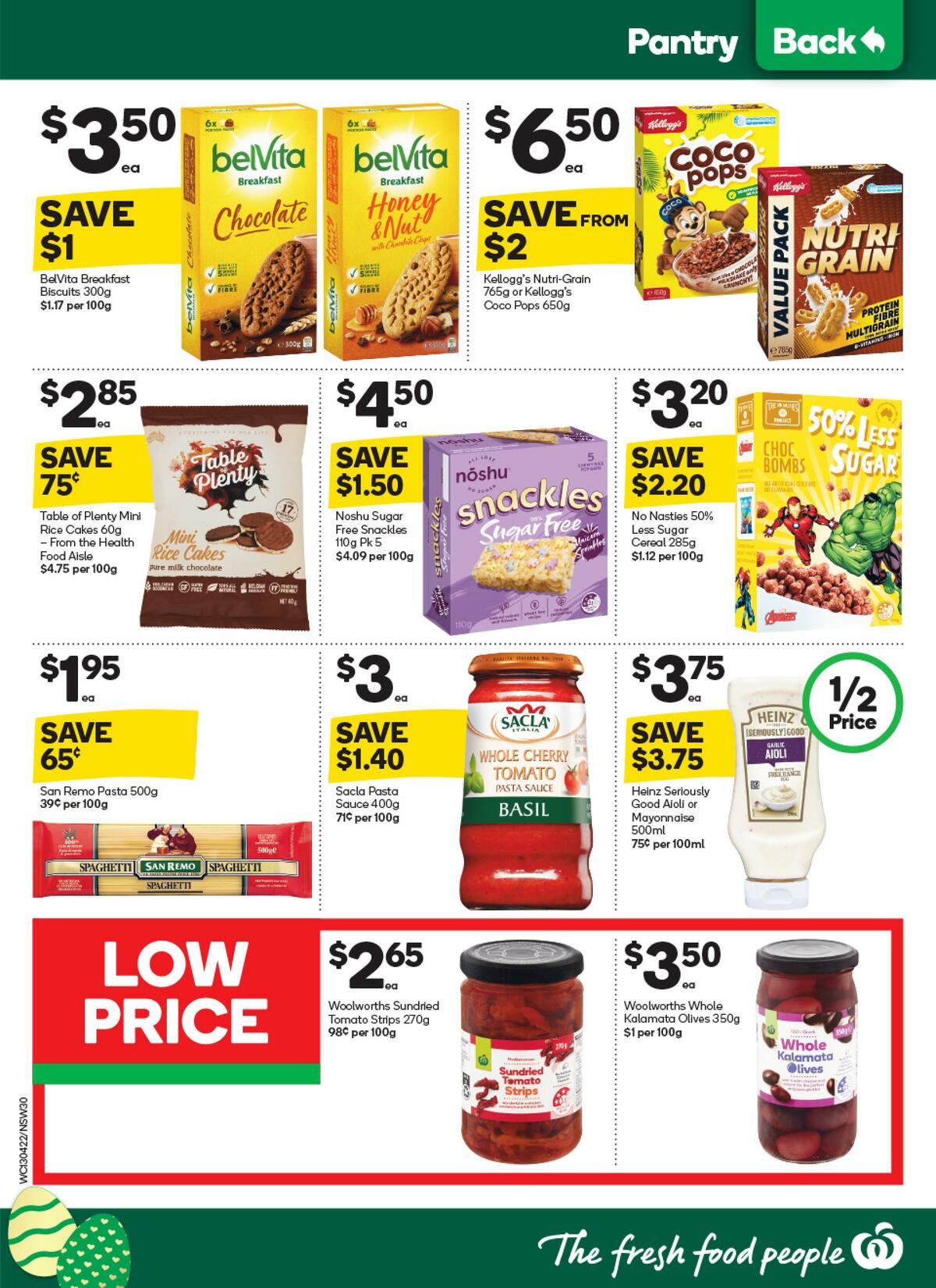 Woolworths Catalogues from 13 April