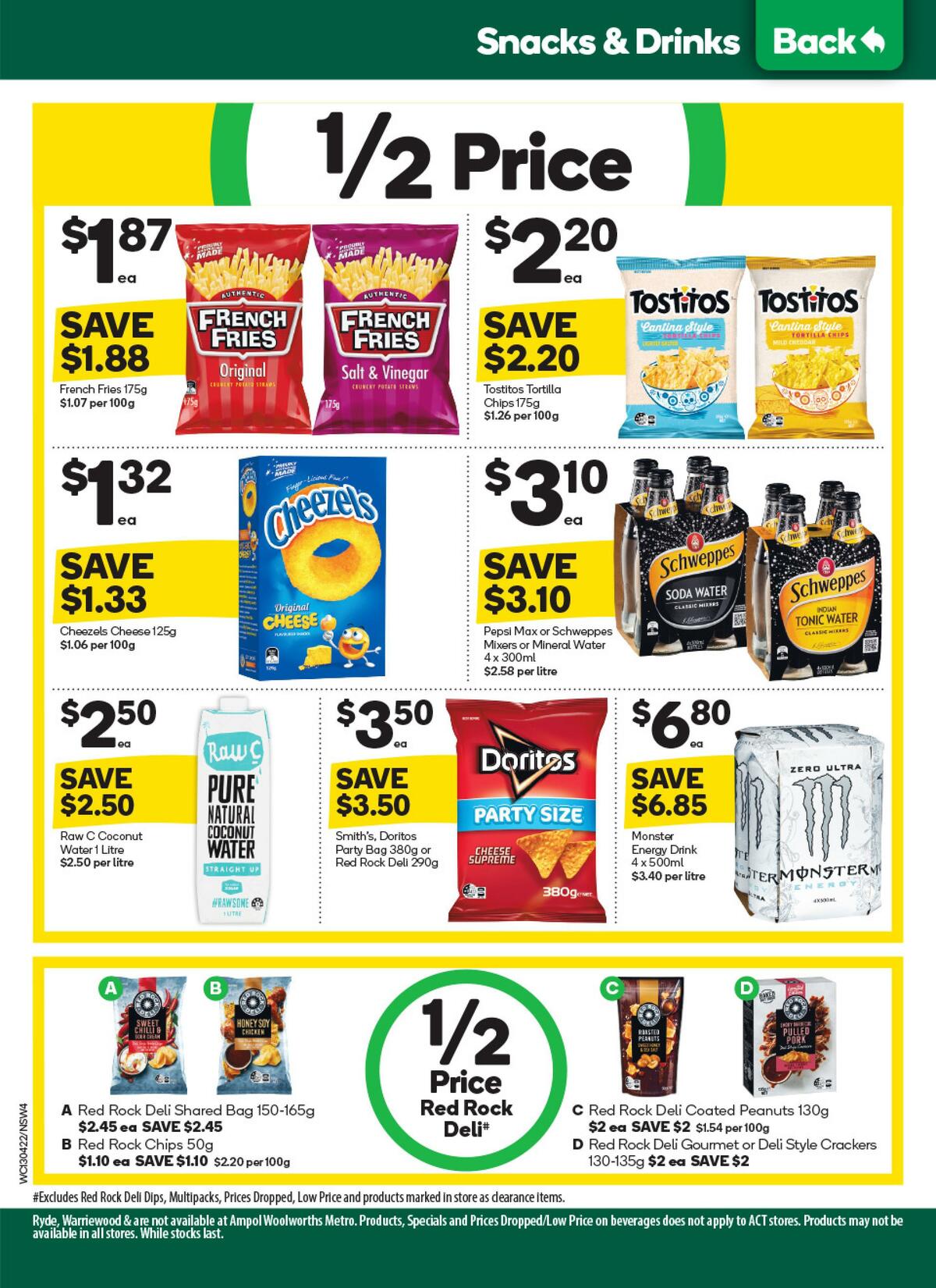 Woolworths Catalogues from 13 April