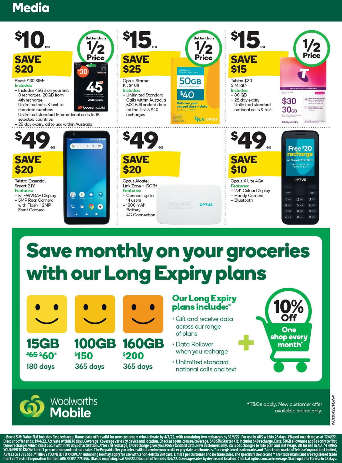 Woolworths Catalogues from 13 April