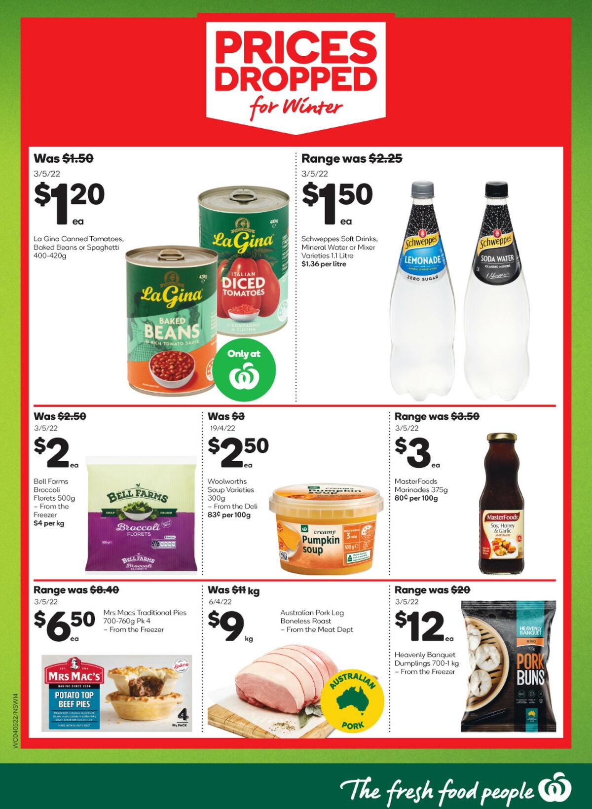 Woolworths Catalogues from 4 May