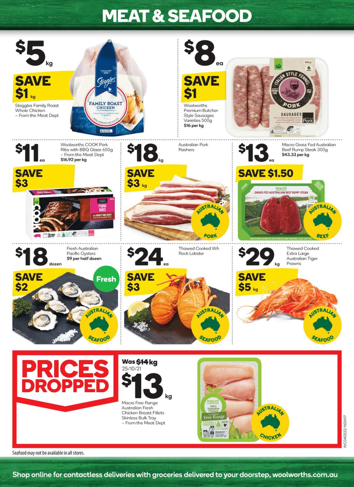 Woolworths Catalogues from 4 May