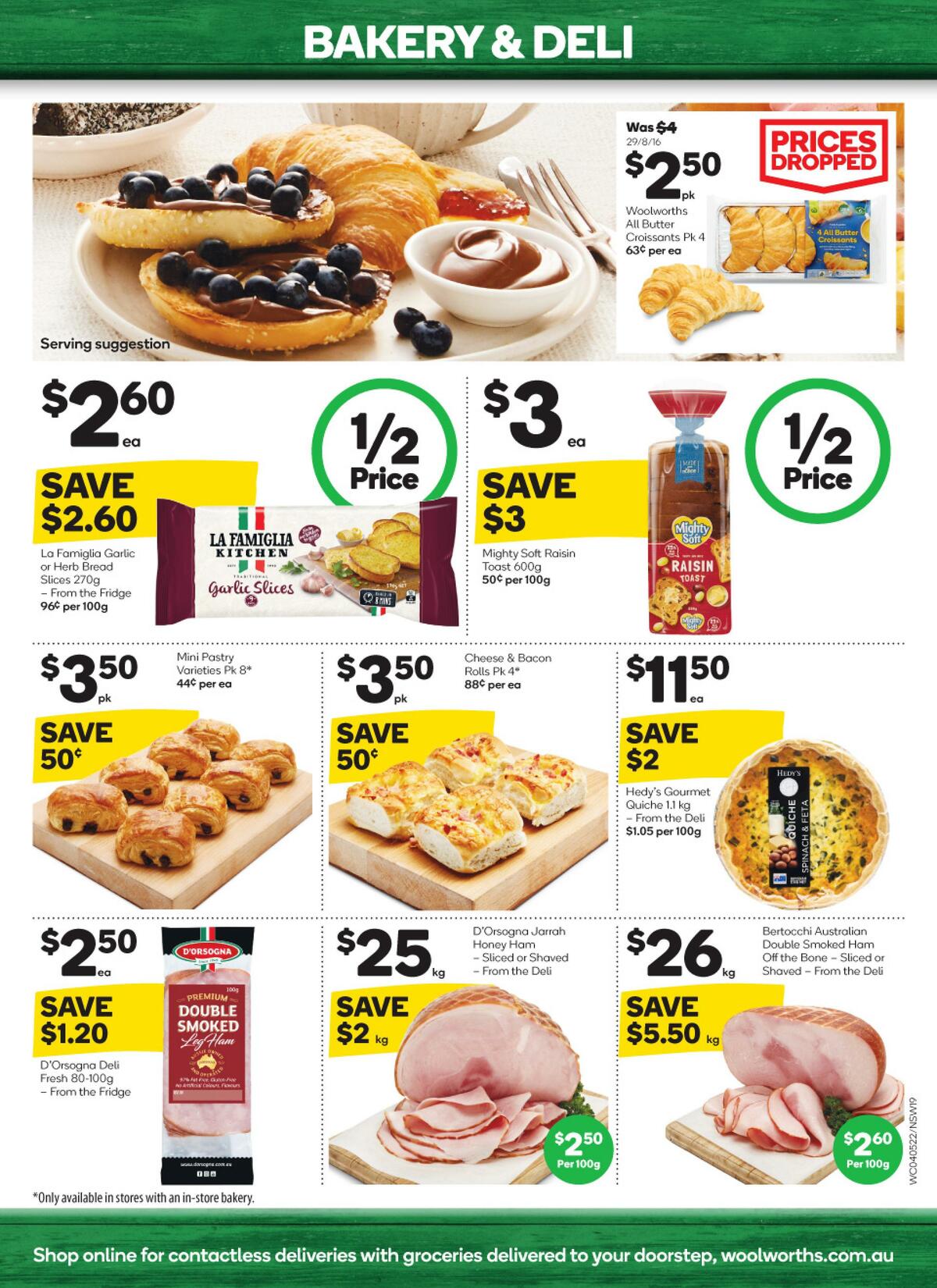 Woolworths Catalogues from 4 May