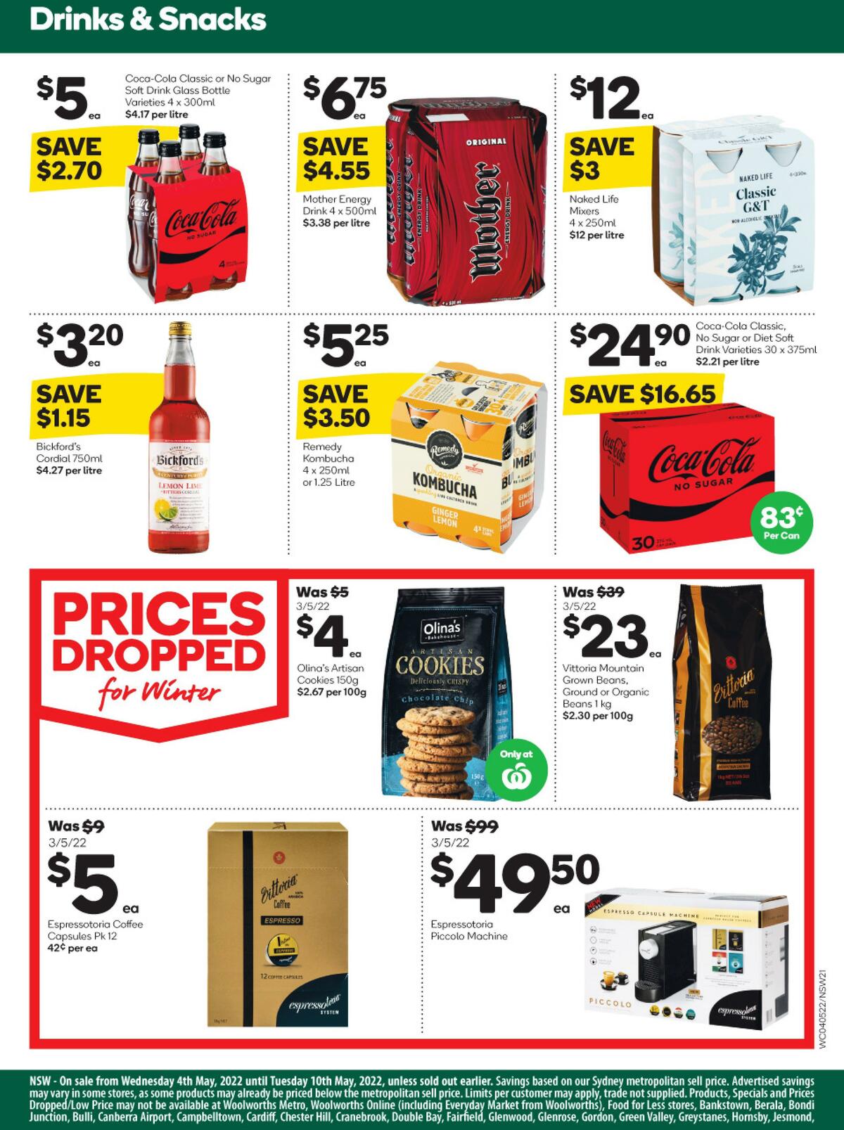 Woolworths Catalogues from 4 May