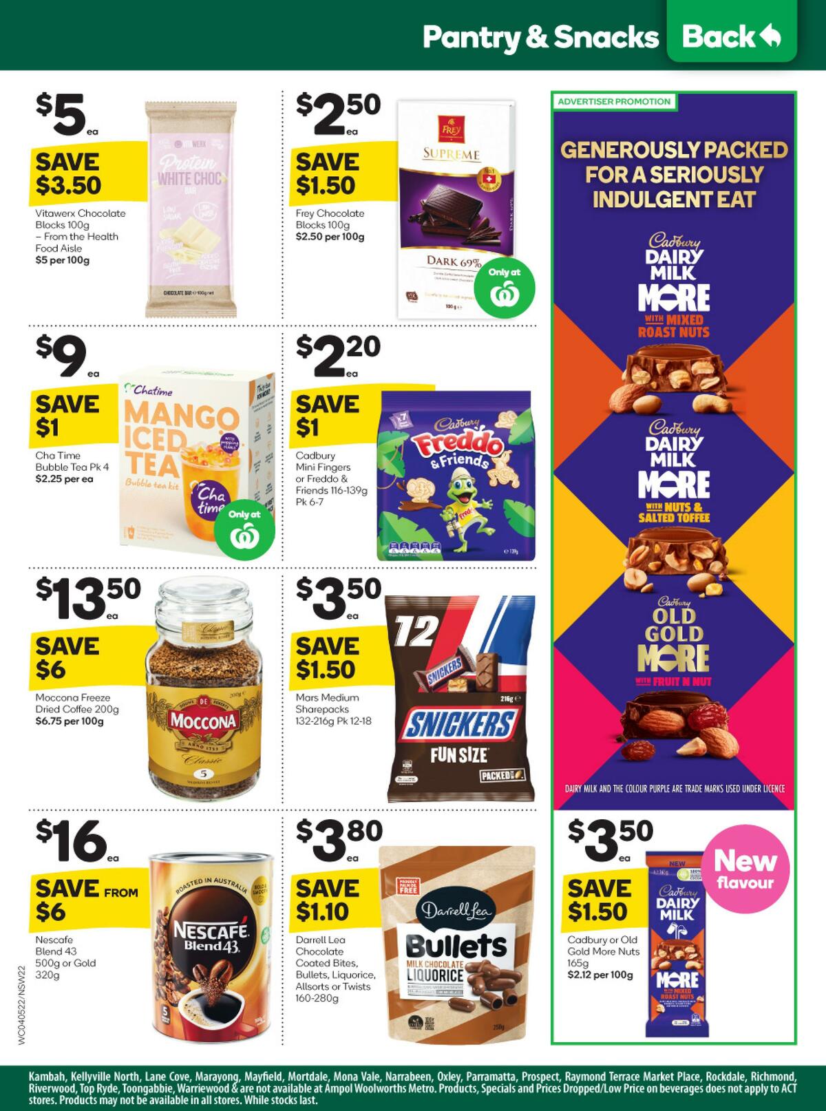 Woolworths Catalogues from 4 May