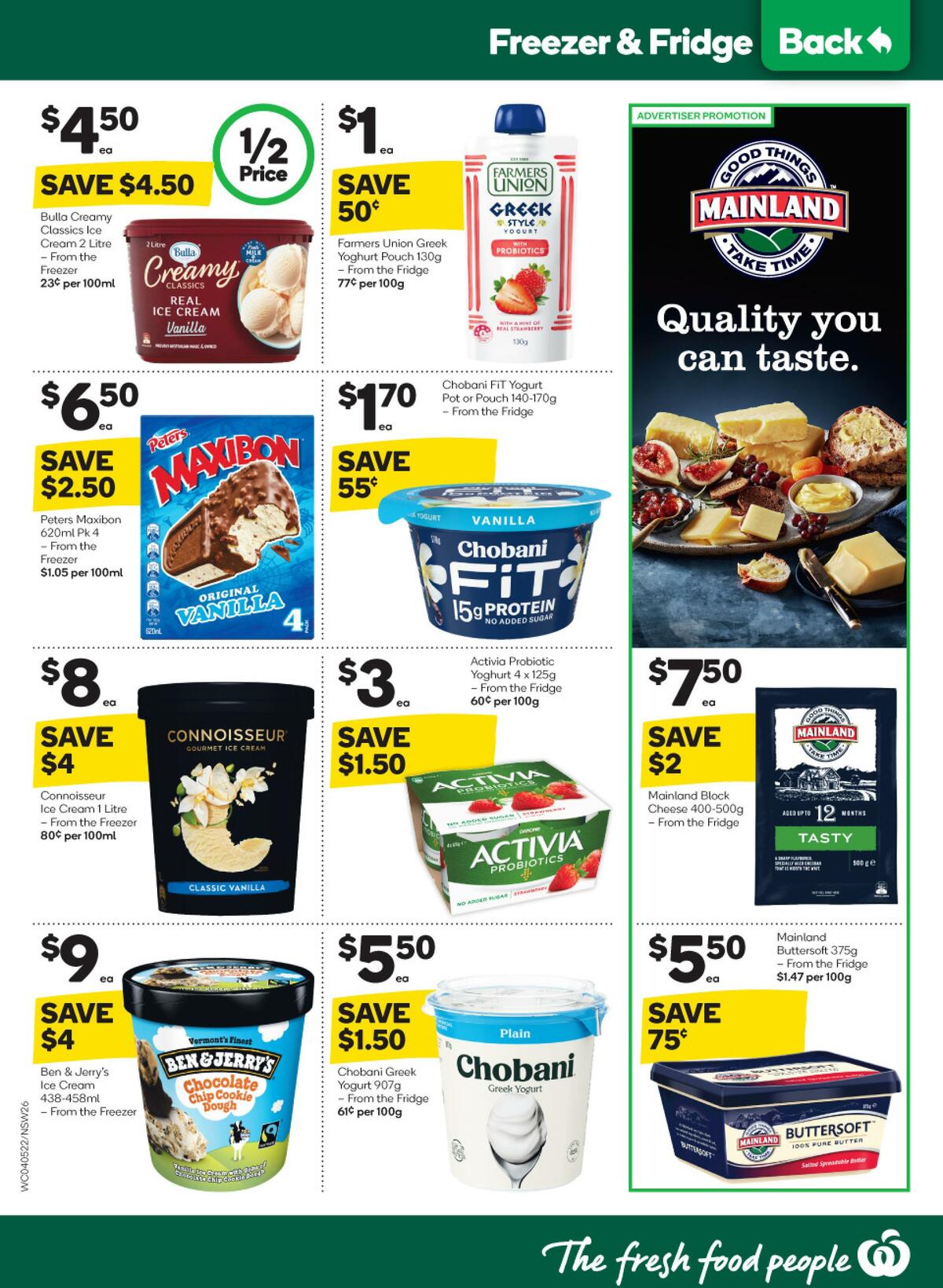 Woolworths Catalogues from 4 May