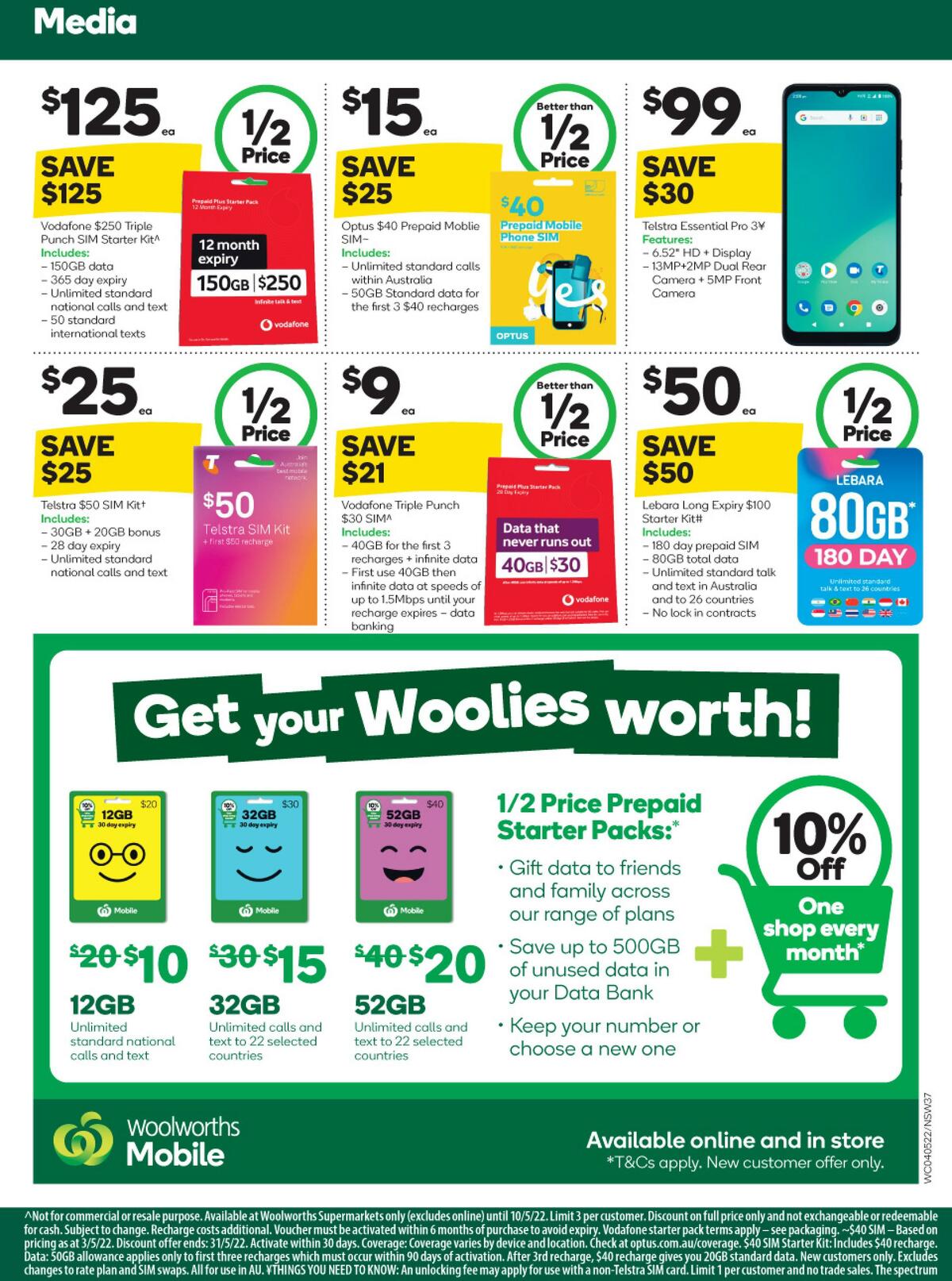 Woolworths Catalogues from 4 May