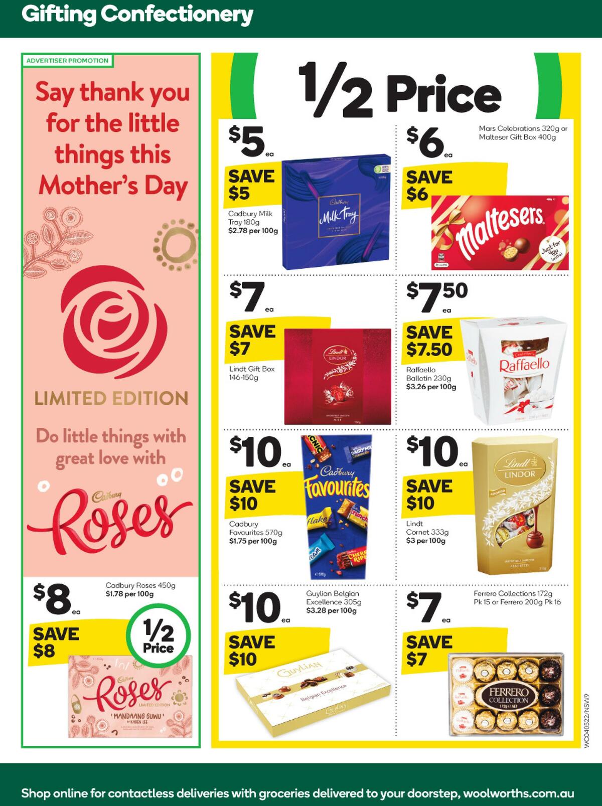 Woolworths Catalogues from 4 May