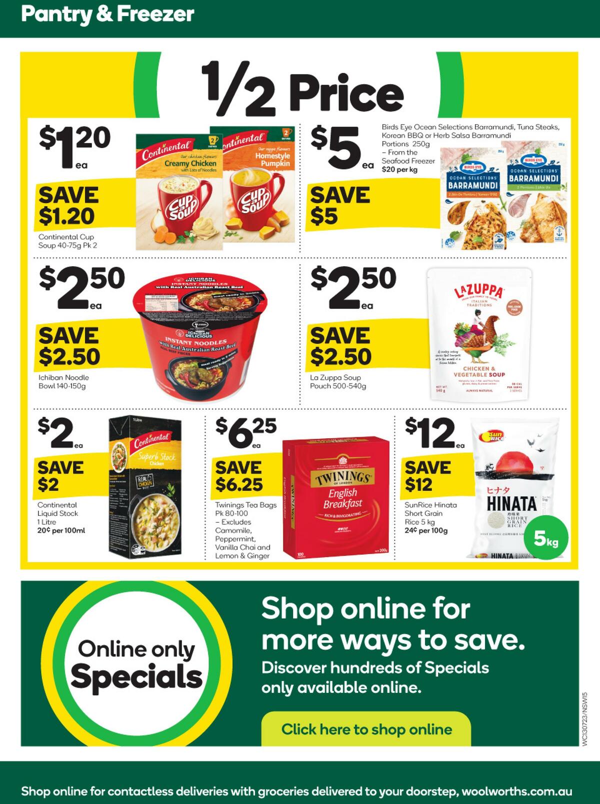 Woolworths Catalogues from 13 July