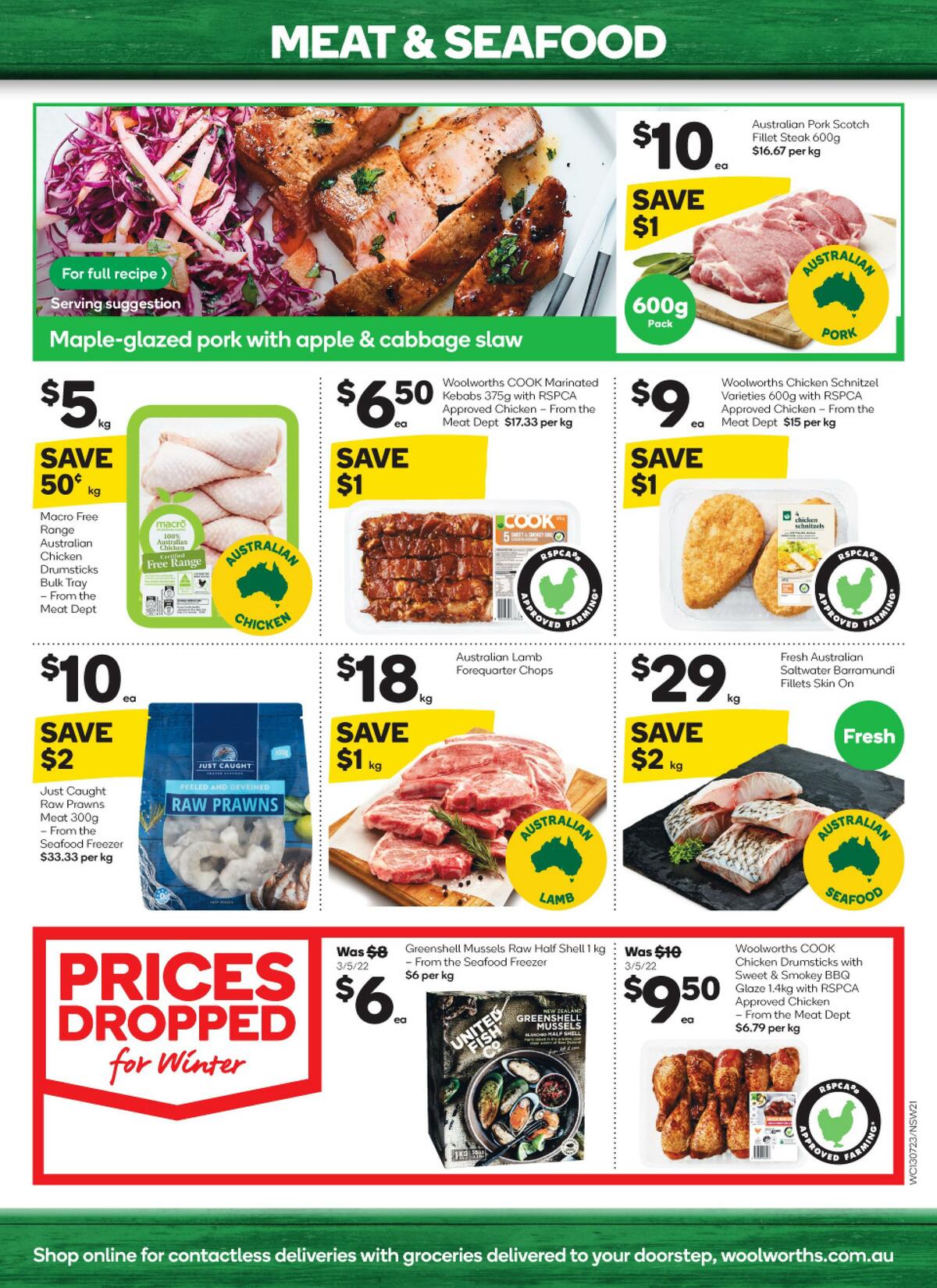 Woolworths Catalogues from 13 July