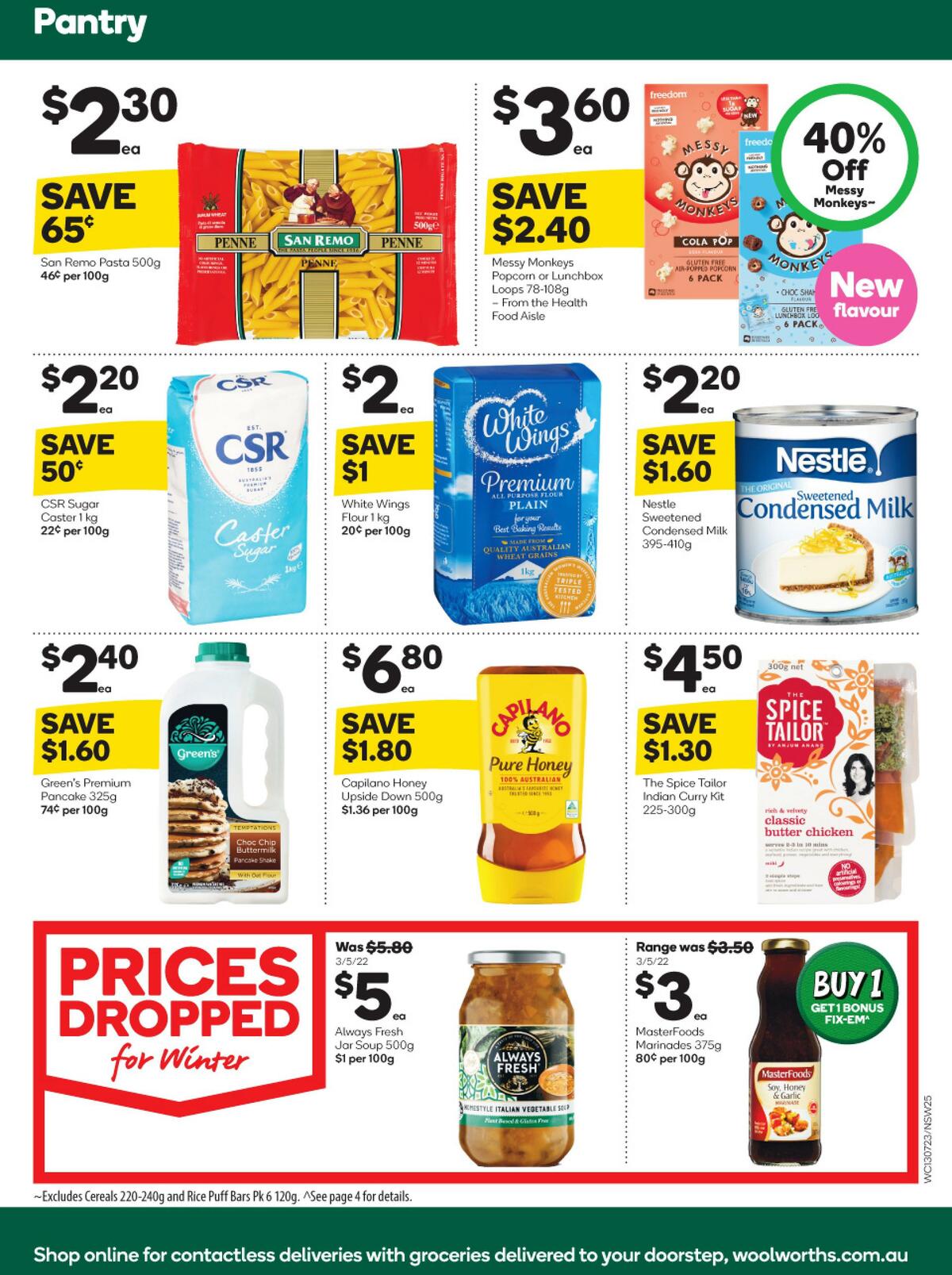 Woolworths Catalogues from 13 July