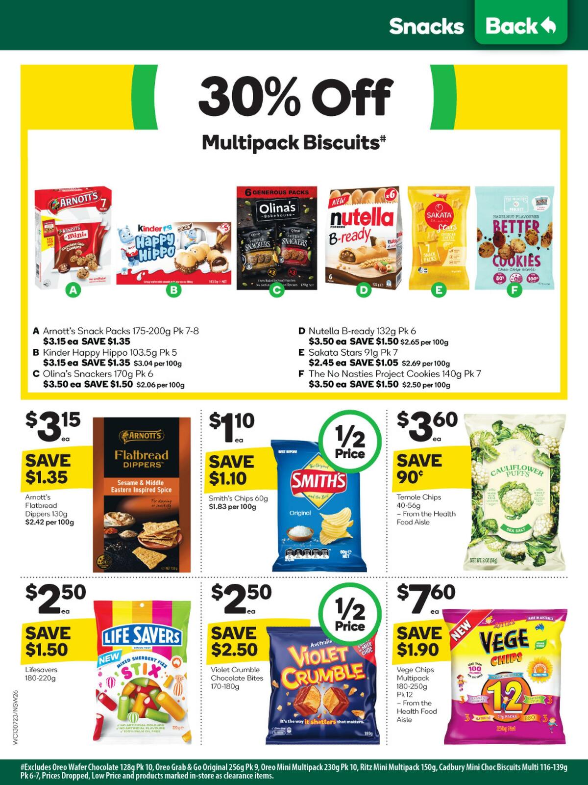 Woolworths Catalogues from 13 July