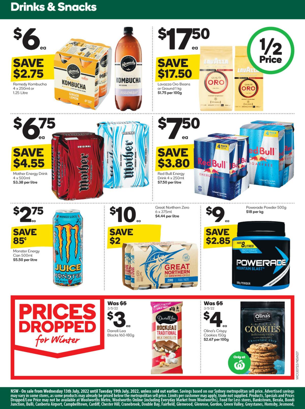 Woolworths Catalogues from 13 July