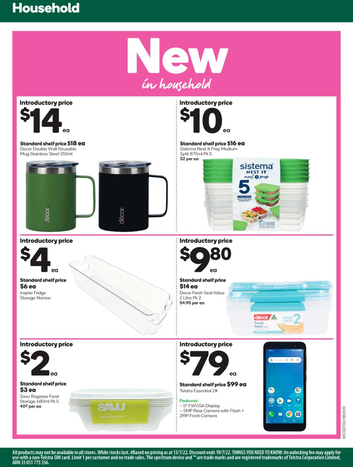 Woolworths Catalogues from 13 July